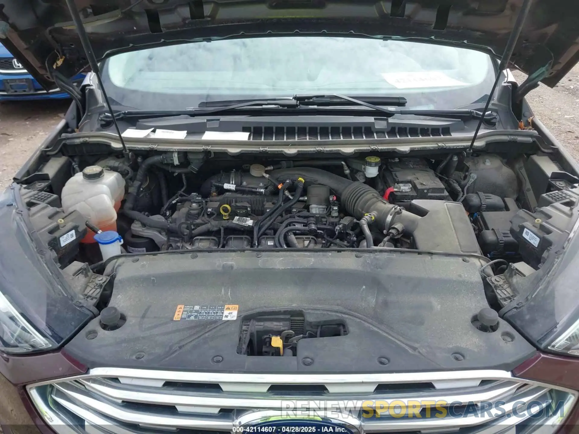 10 Фотография поврежденного автомобиля 2FMPK4K99MBA41965 FORD EDGE 2021