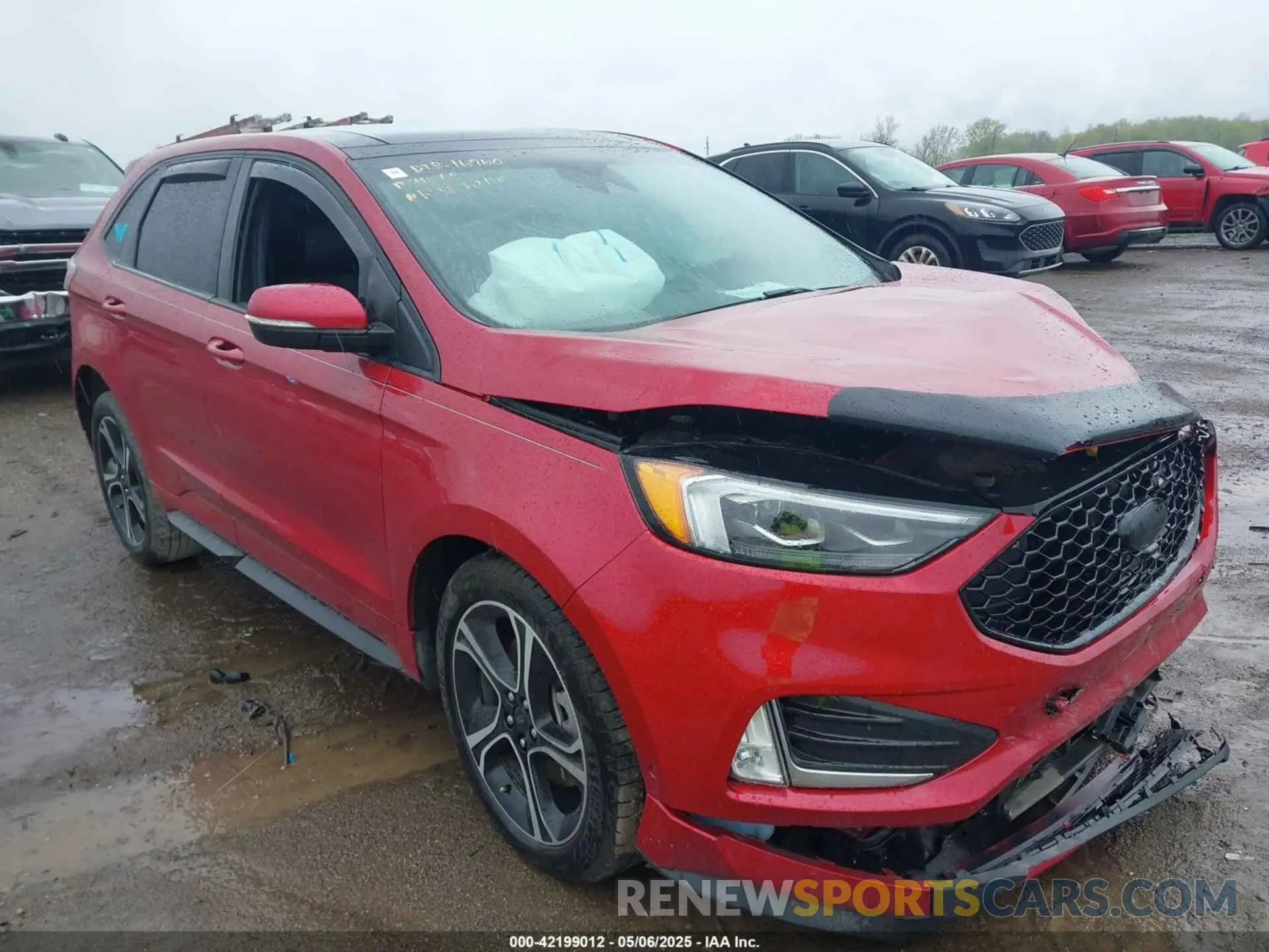1 Photograph of a damaged car 2FMPK4AP2NBA70287 FORD EDGE 2022