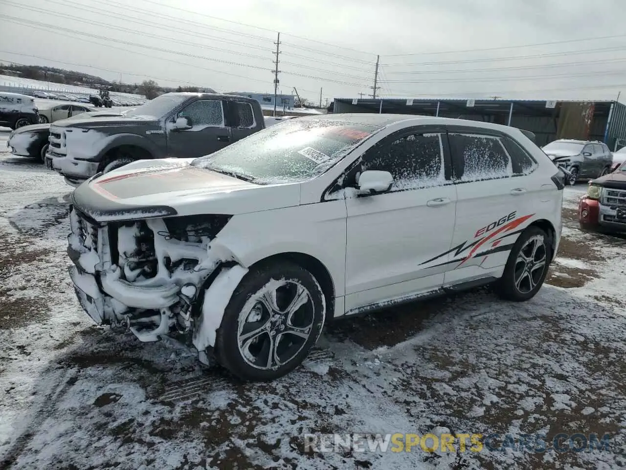 1 Фотография поврежденного автомобиля 2FMPK4AP4NBA09541 FORD EDGE 2022