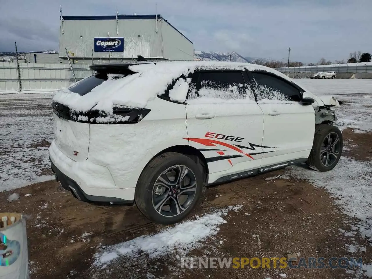 3 Фотография поврежденного автомобиля 2FMPK4AP4NBA09541 FORD EDGE 2022
