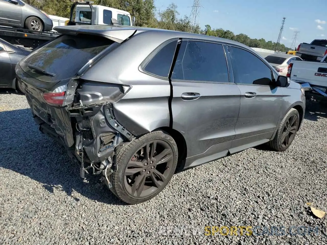 3 Фотография поврежденного автомобиля 2FMPK4AP8NBA17223 FORD EDGE 2022