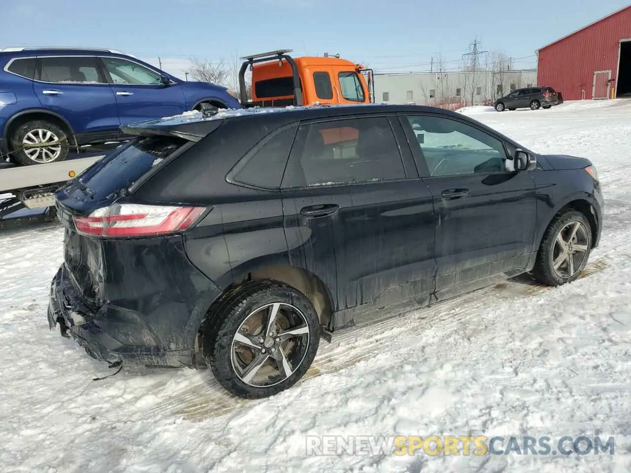 3 Фотография поврежденного автомобиля 2FMPK4AP8NBA80063 FORD EDGE 2022