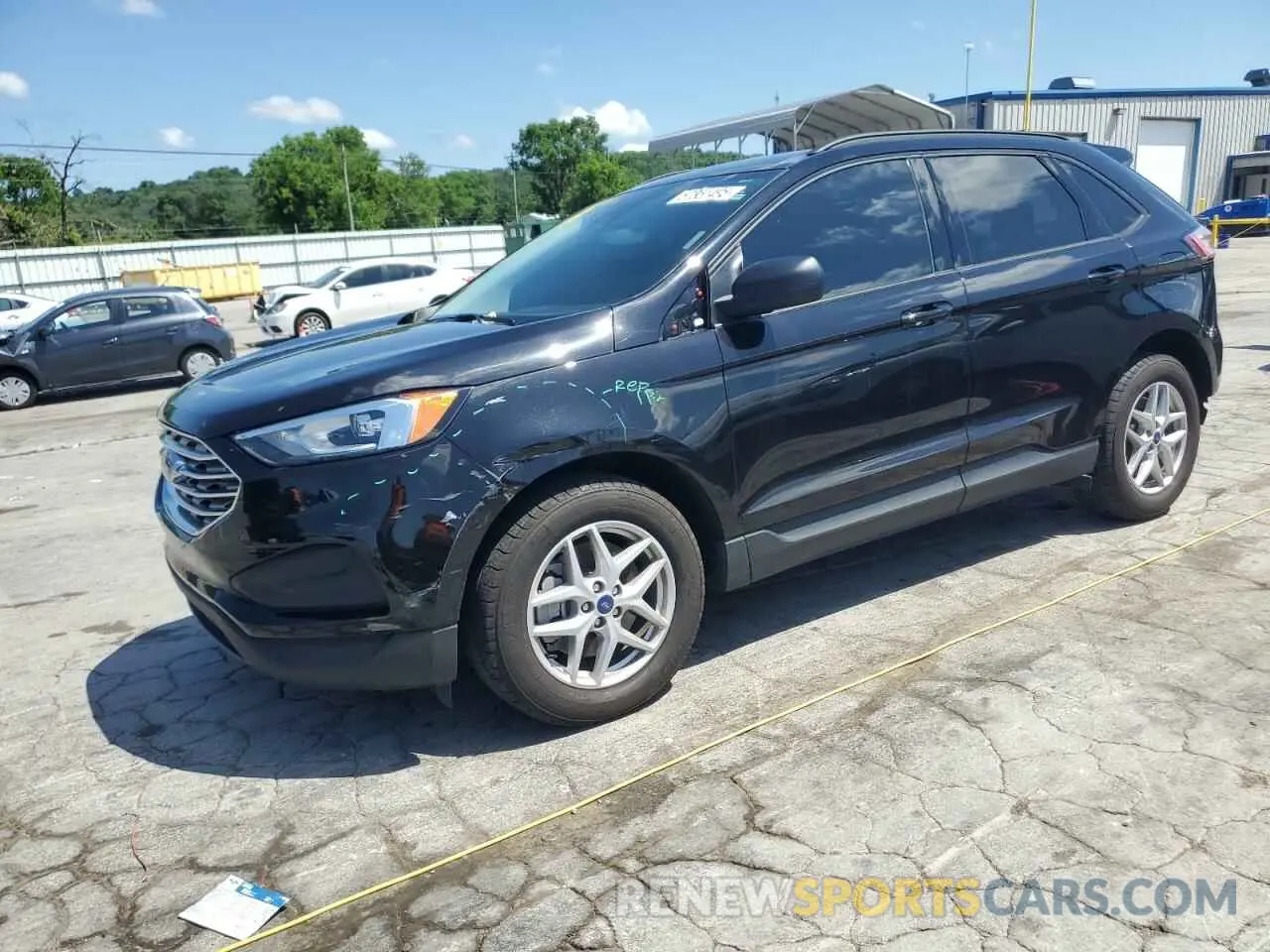 1 Фотография поврежденного автомобиля 2FMPK4G93NBB11809 FORD EDGE 2022