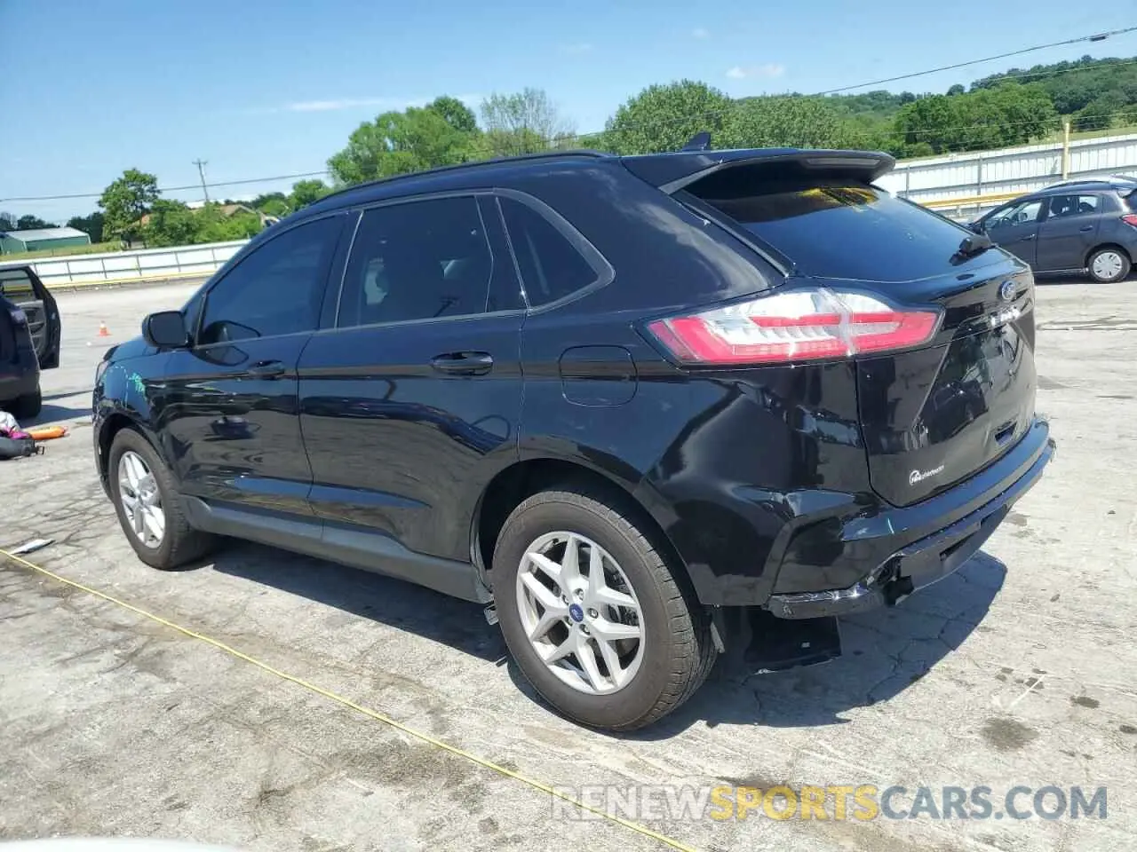 2 Фотография поврежденного автомобиля 2FMPK4G93NBB11809 FORD EDGE 2022