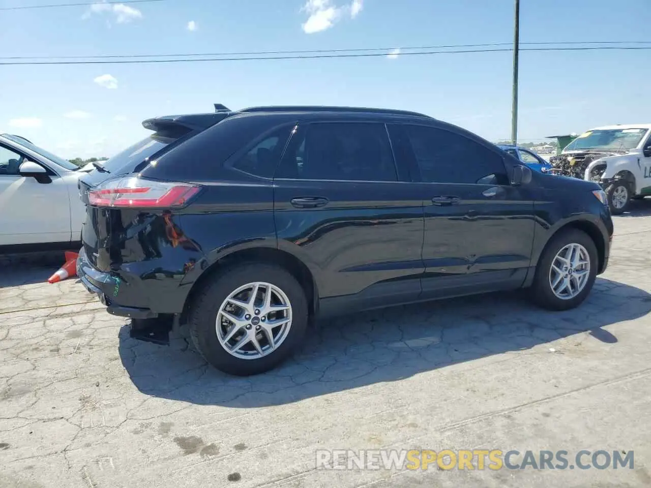 3 Фотография поврежденного автомобиля 2FMPK4G93NBB11809 FORD EDGE 2022
