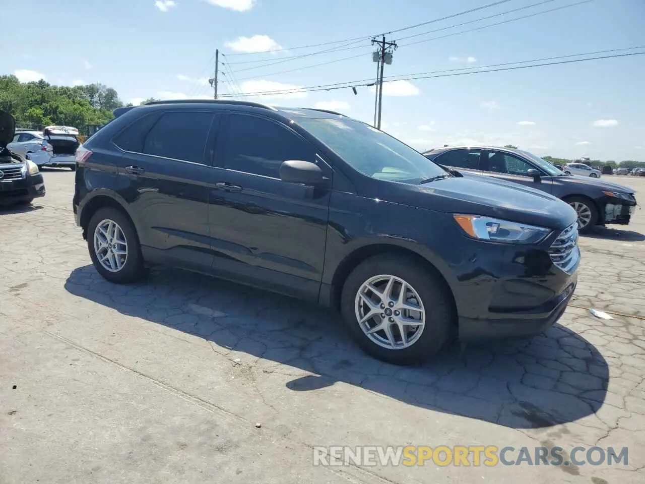 4 Фотография поврежденного автомобиля 2FMPK4G93NBB11809 FORD EDGE 2022