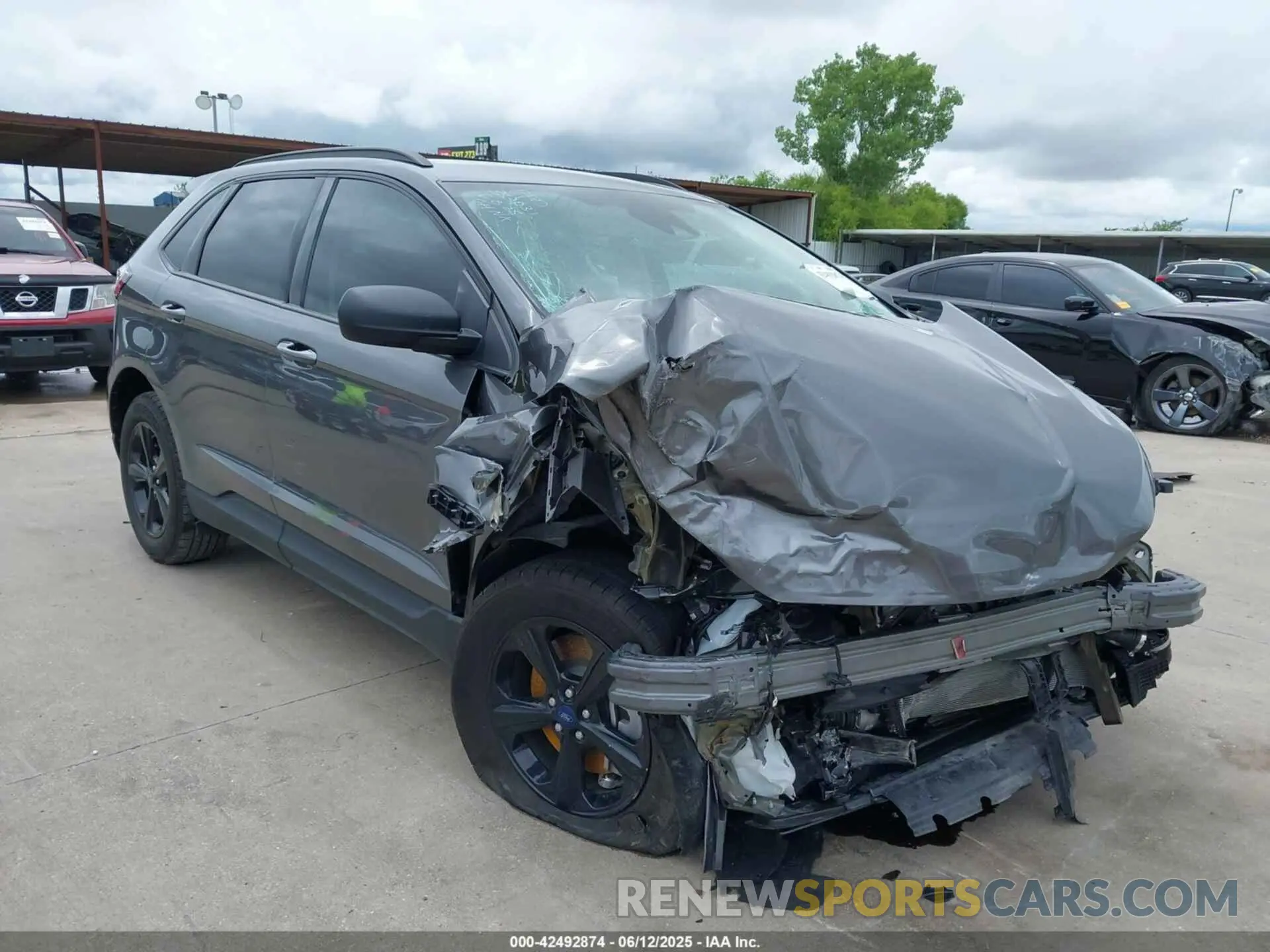 1 Photograph of a damaged car 2FMPK4G95NBB16784 FORD EDGE 2022