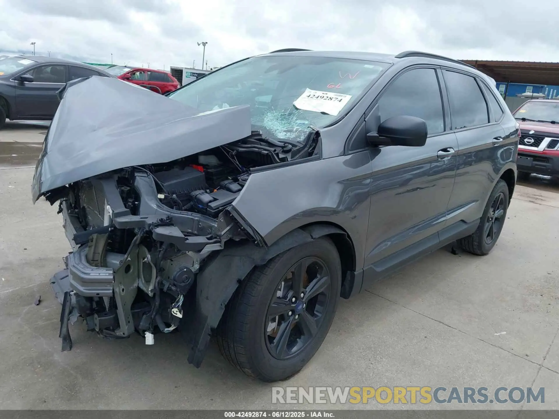 2 Photograph of a damaged car 2FMPK4G95NBB16784 FORD EDGE 2022