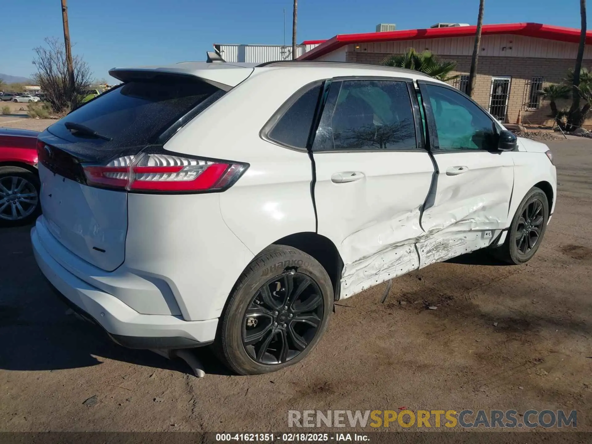 4 Фотография поврежденного автомобиля 2FMPK4G98NBA99950 FORD EDGE 2022