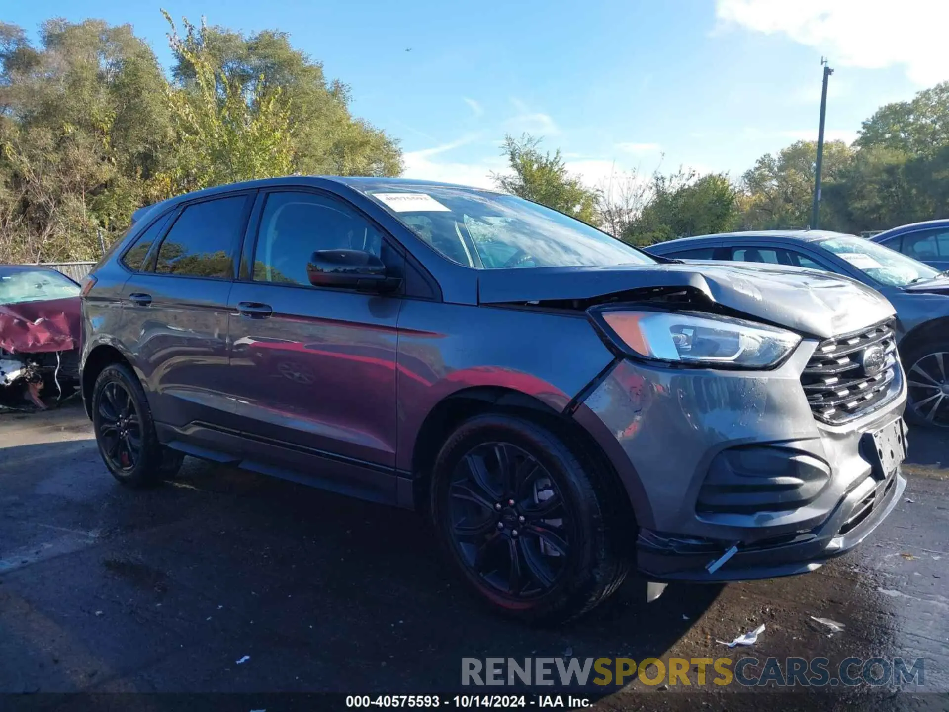 14 Фотография поврежденного автомобиля 2FMPK4G9XNBA21993 FORD EDGE 2022