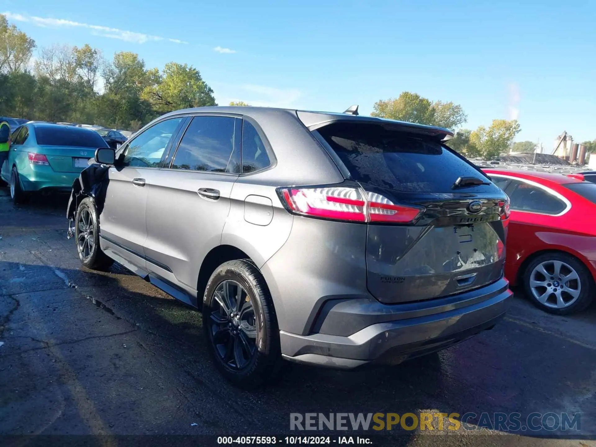 3 Фотография поврежденного автомобиля 2FMPK4G9XNBA21993 FORD EDGE 2022