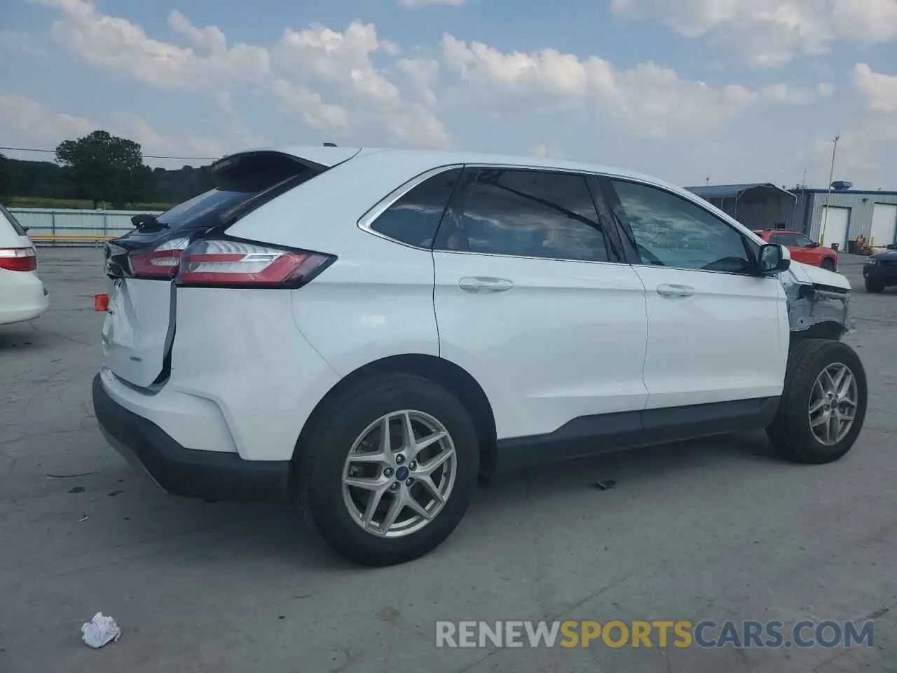 3 Photograph of a damaged car 2FMPK4J90NBA60889 FORD EDGE 2022