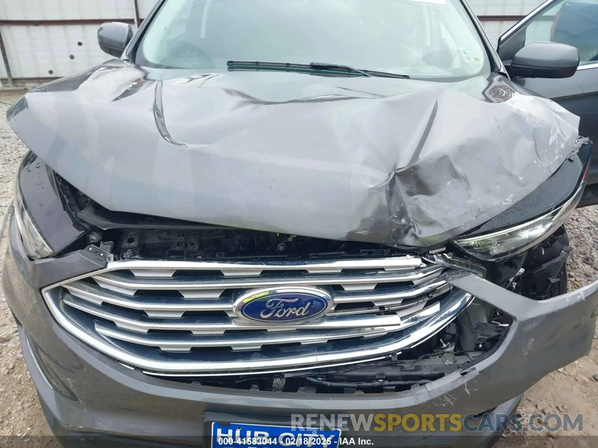 10 Photograph of a damaged car 2FMPK4J91NBA72159 FORD EDGE 2022