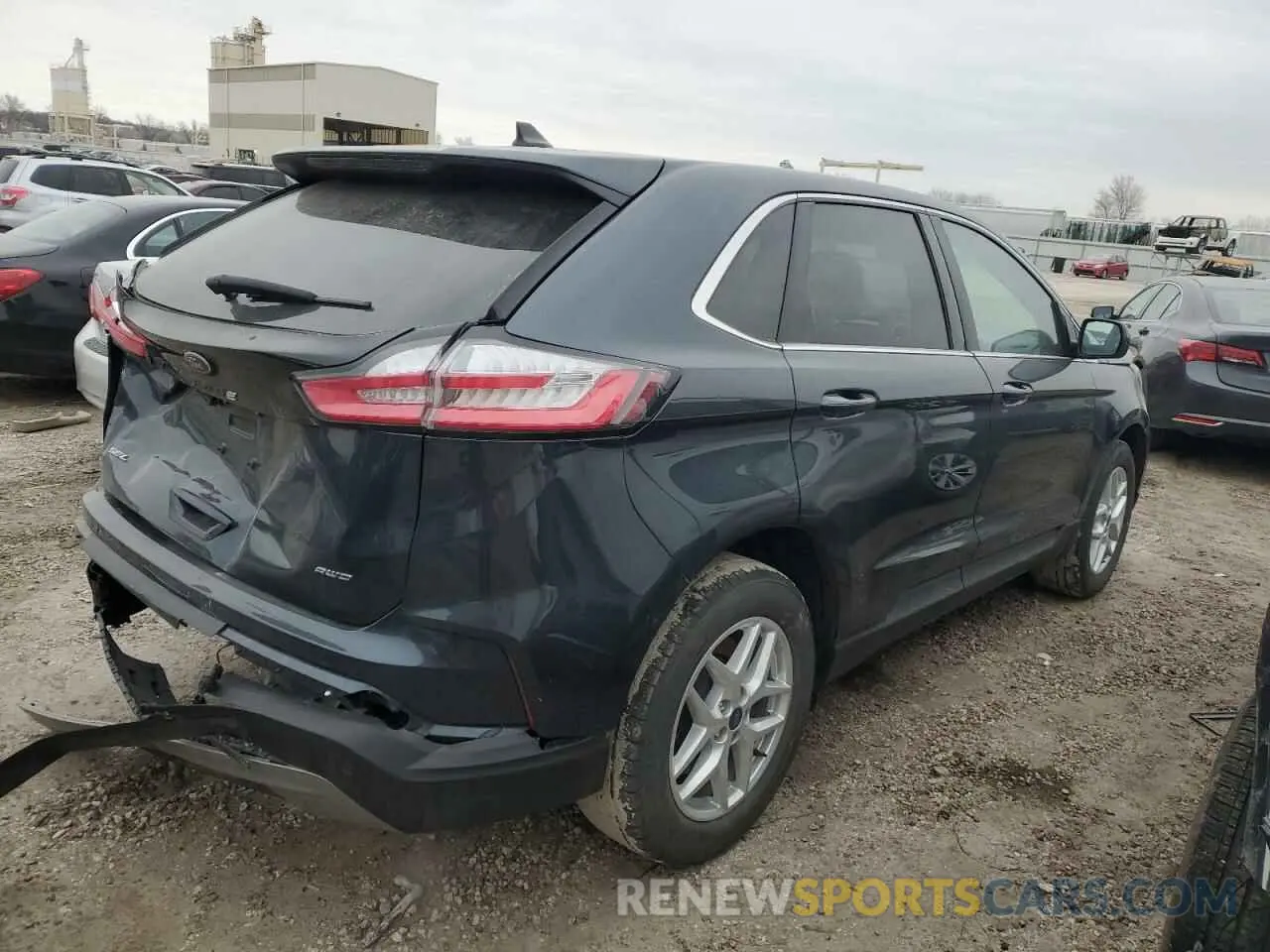3 Photograph of a damaged car 2FMPK4J91NBA82433 FORD EDGE 2022