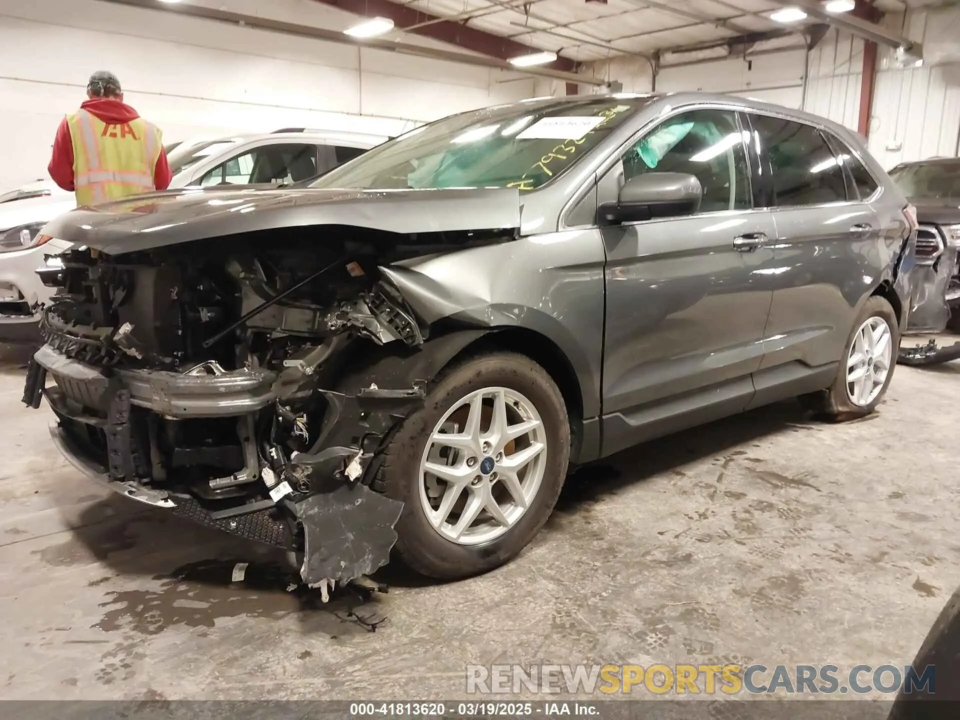 2 Photograph of a damaged car 2FMPK4J92NBA79329 FORD EDGE 2022