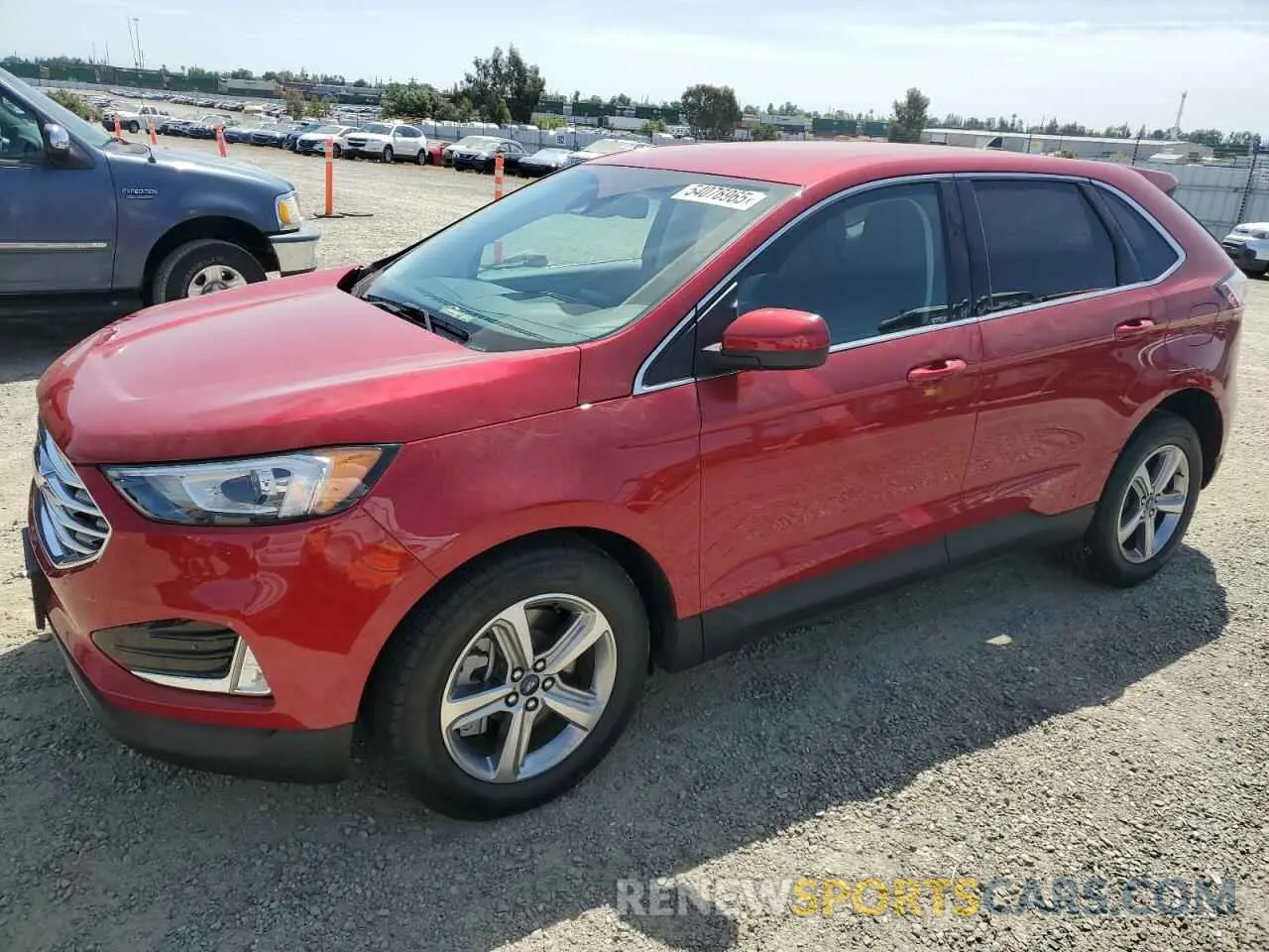 1 Photograph of a damaged car 2FMPK4J93NBA02758 FORD EDGE 2022