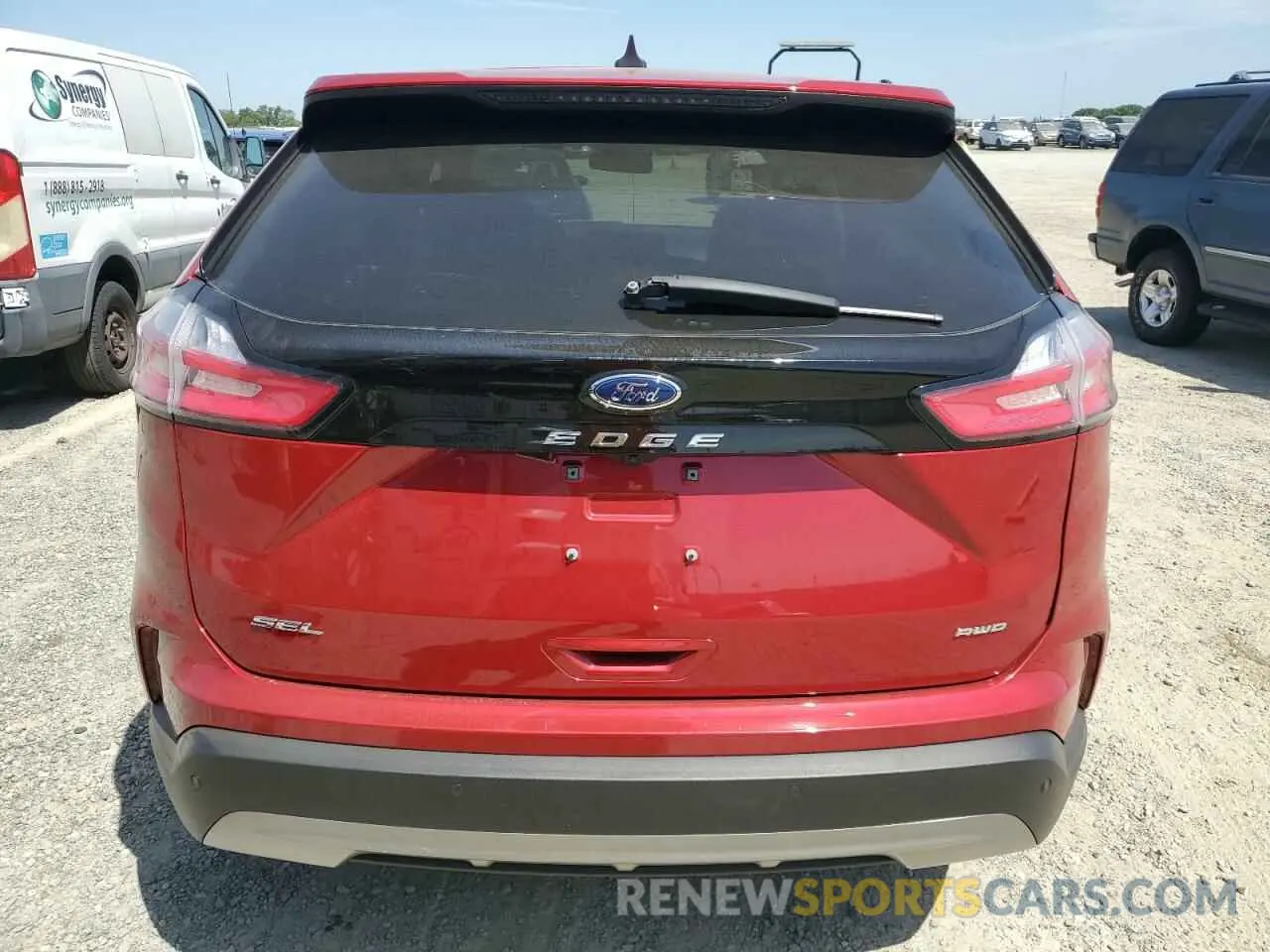 6 Photograph of a damaged car 2FMPK4J93NBA02758 FORD EDGE 2022