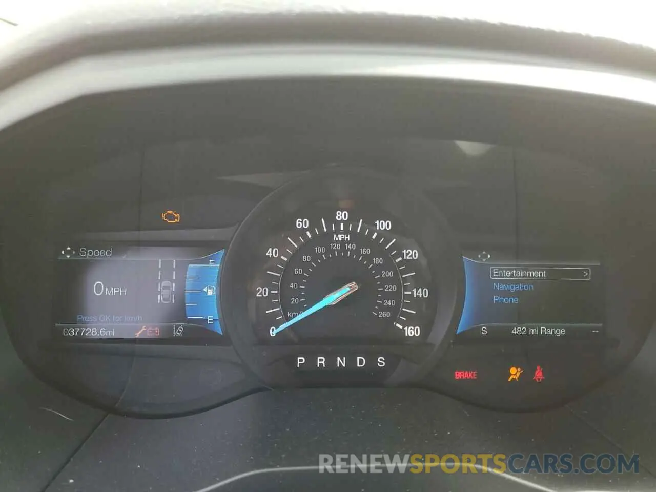 9 Фотография поврежденного автомобиля 2FMPK4J93NBA12478 FORD EDGE 2022