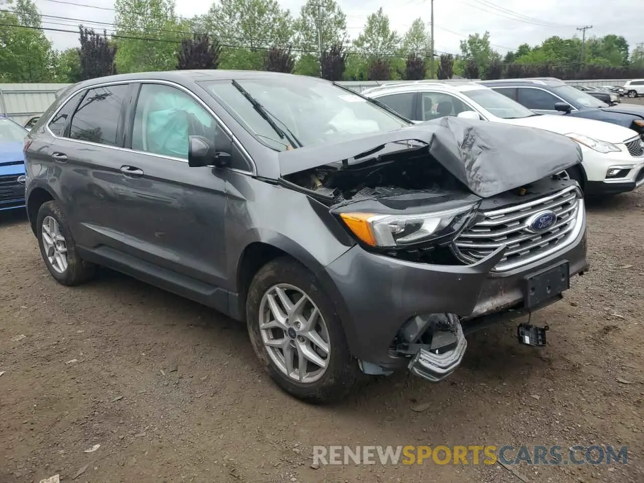 4 Photograph of a damaged car 2FMPK4J93NBA17468 FORD EDGE 2022