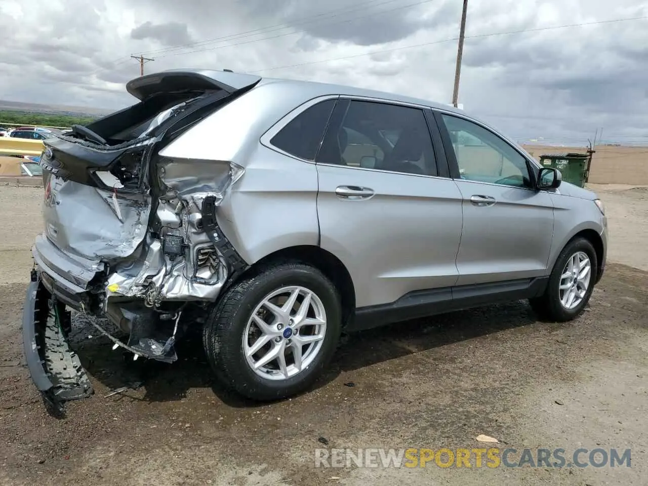3 Фотография поврежденного автомобиля 2FMPK4J93NBB03332 FORD EDGE 2022