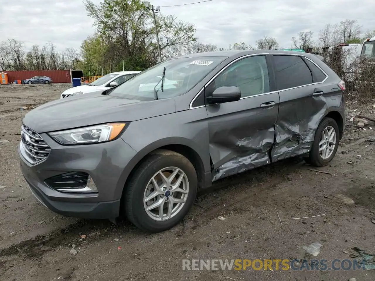 1 Photograph of a damaged car 2FMPK4J94NBA11680 FORD EDGE 2022