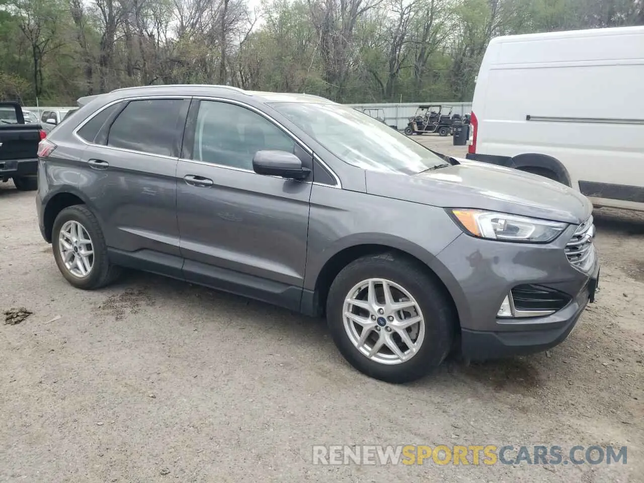 4 Фотография поврежденного автомобиля 2FMPK4J94NBA43030 FORD EDGE 2022