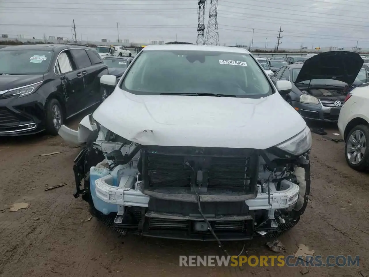 5 Photograph of a damaged car 2FMPK4J94NBA91840 FORD EDGE 2022