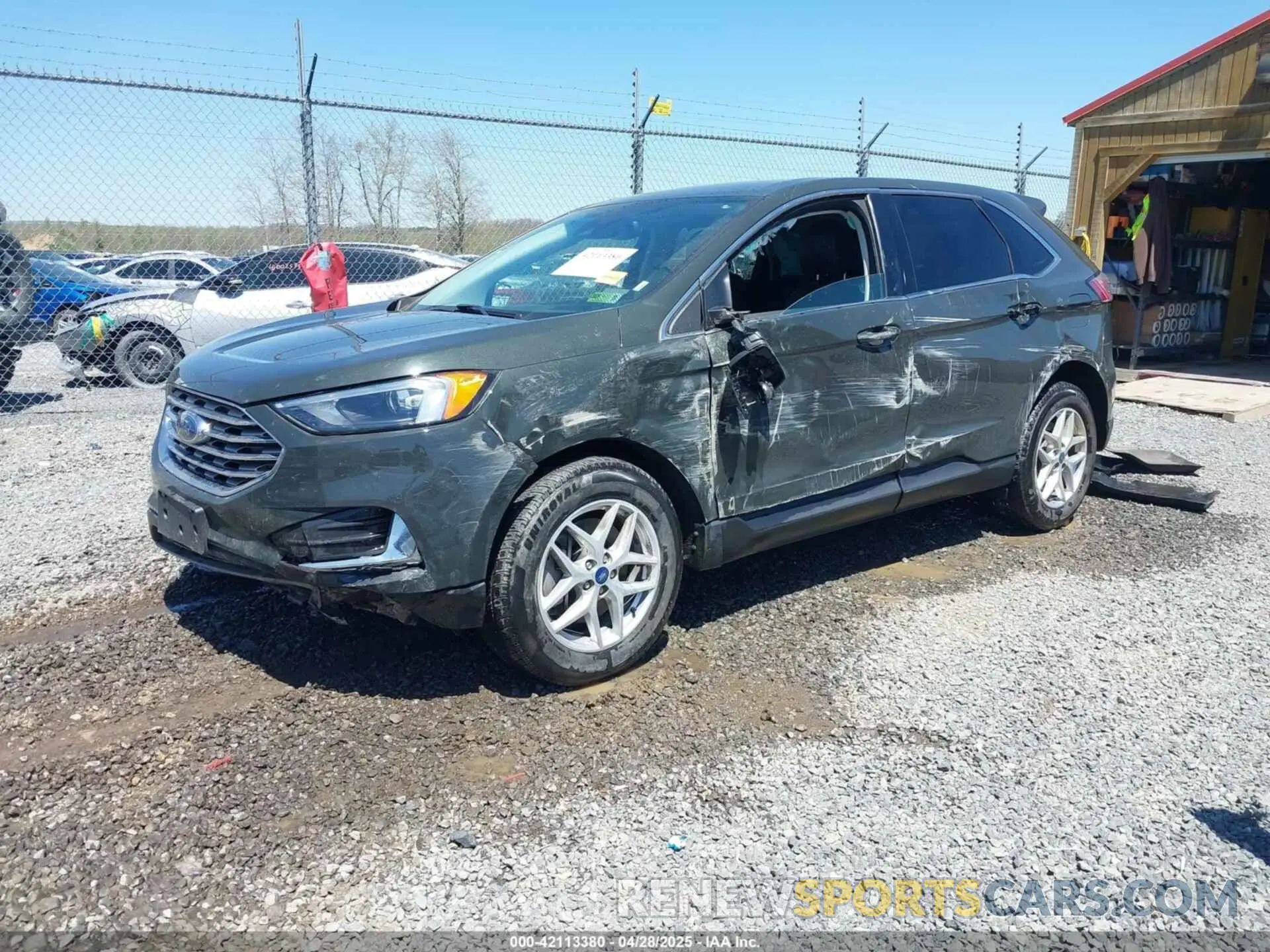 2 Фотография поврежденного автомобиля 2FMPK4J94NBB05459 FORD EDGE 2022