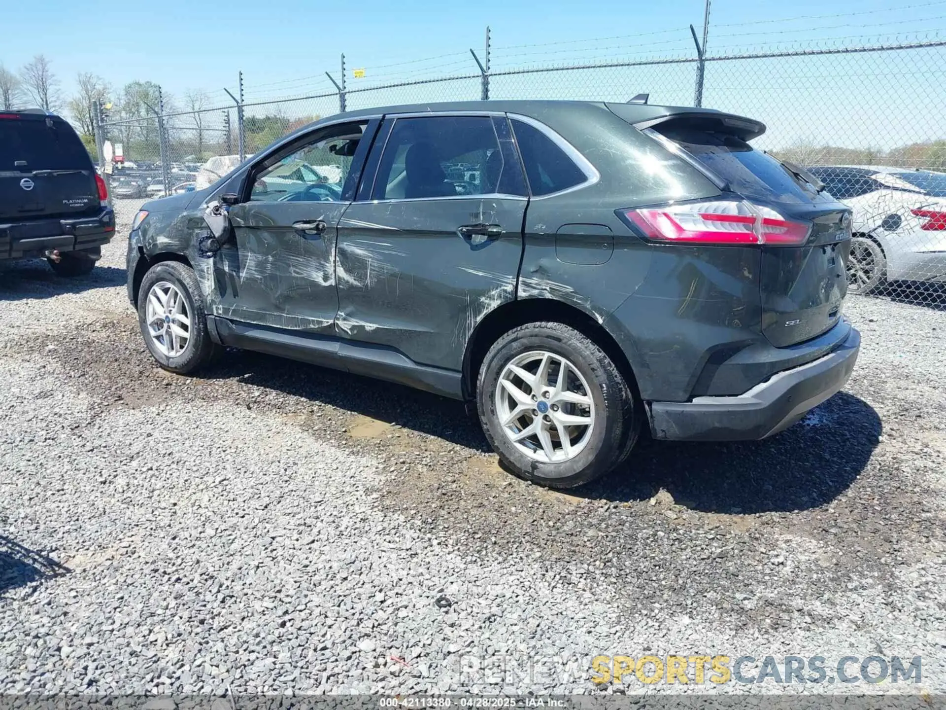 3 Фотография поврежденного автомобиля 2FMPK4J94NBB05459 FORD EDGE 2022