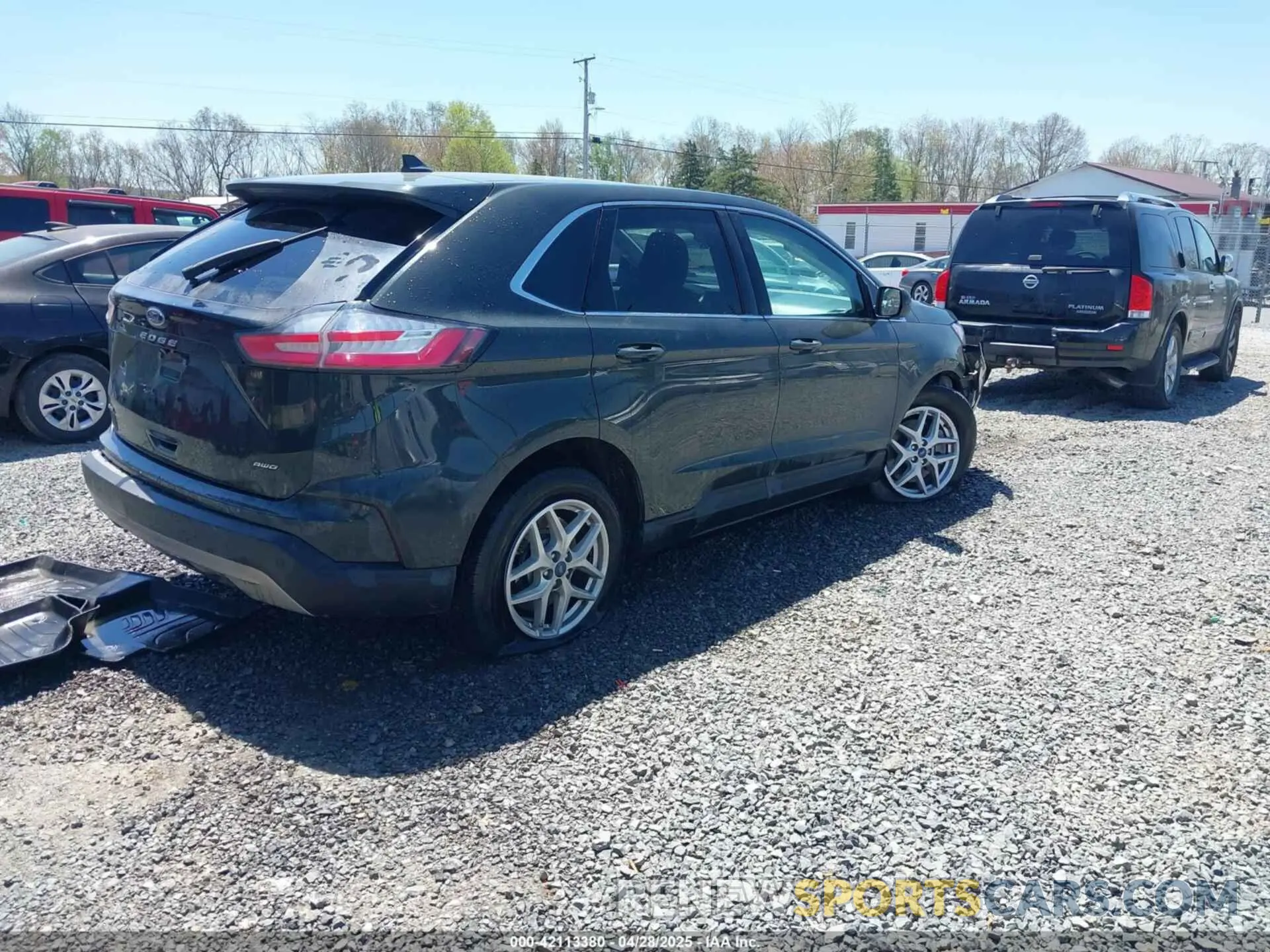 4 Фотография поврежденного автомобиля 2FMPK4J94NBB05459 FORD EDGE 2022