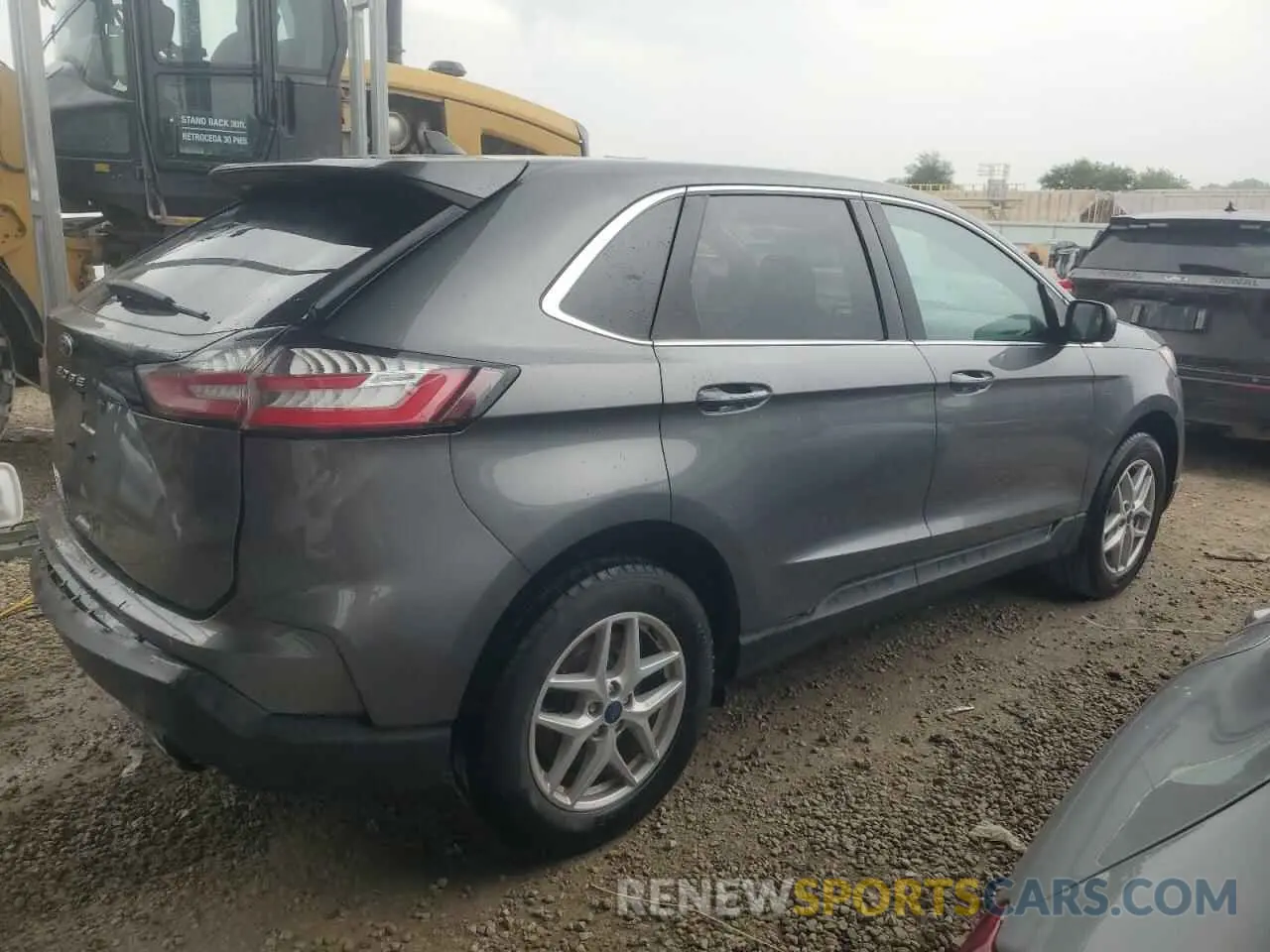 3 Photograph of a damaged car 2FMPK4J94NBB05610 FORD EDGE 2022