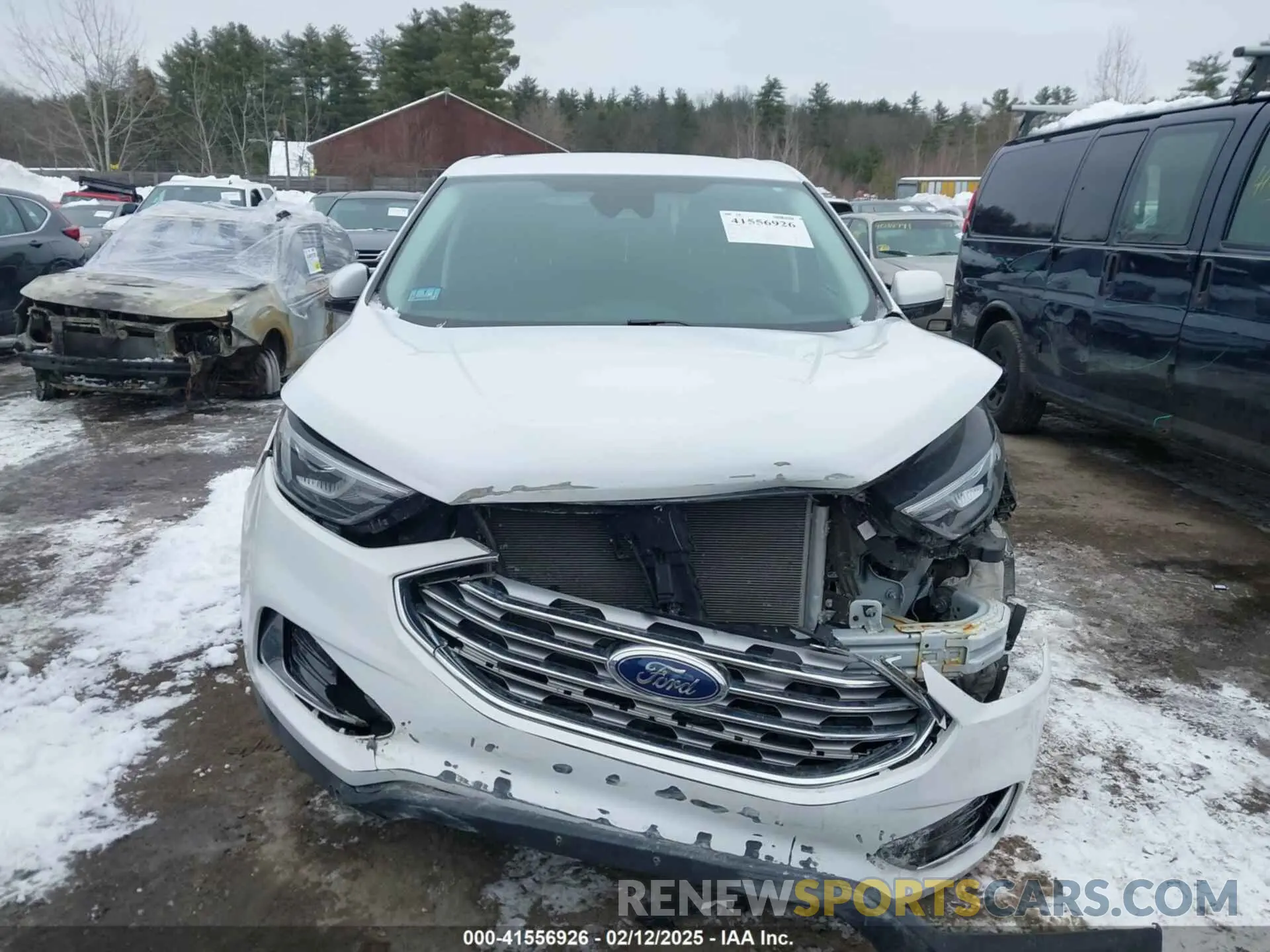 12 Photograph of a damaged car 2FMPK4J95NBA39908 FORD EDGE 2022