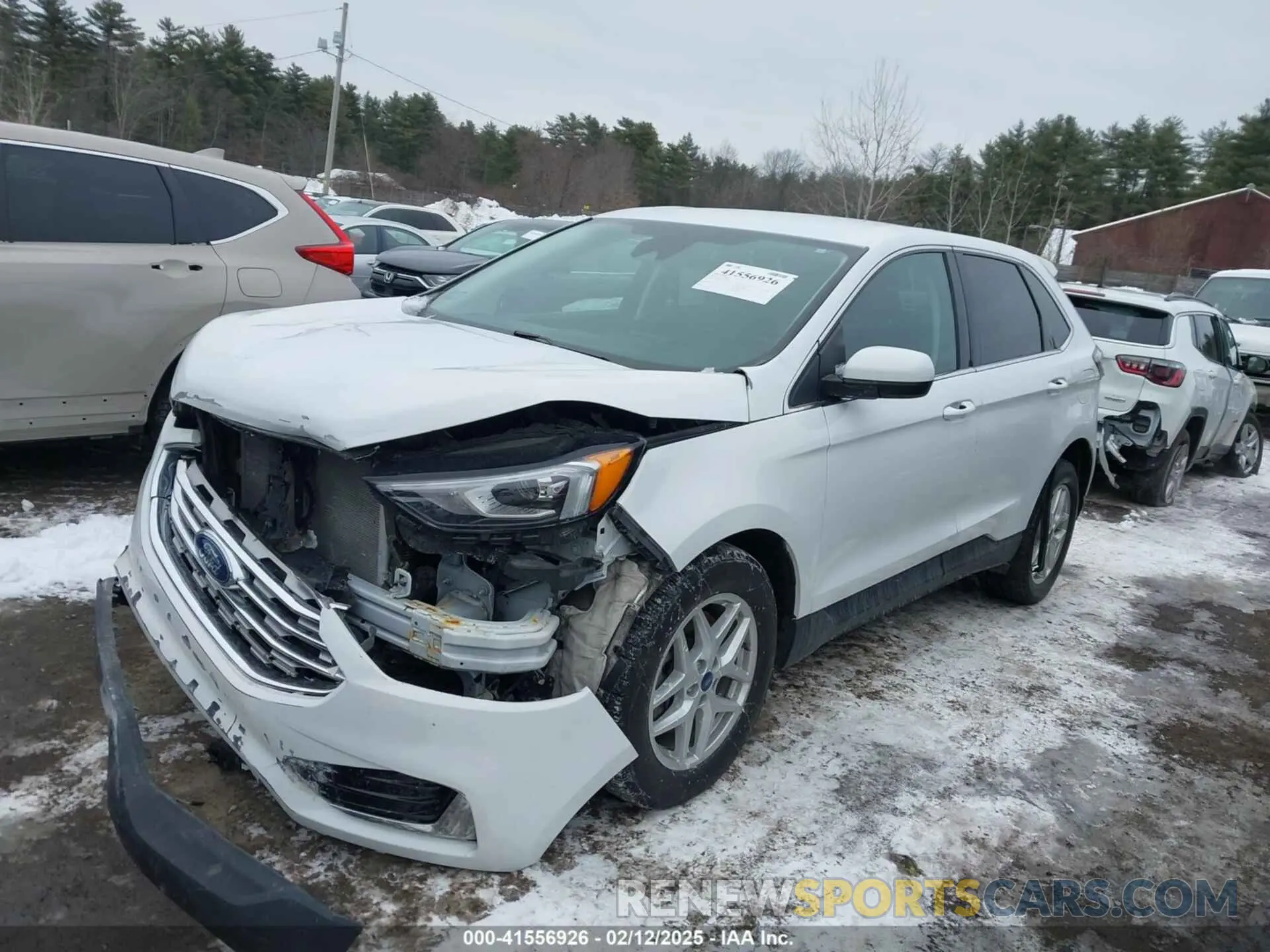 2 Photograph of a damaged car 2FMPK4J95NBA39908 FORD EDGE 2022