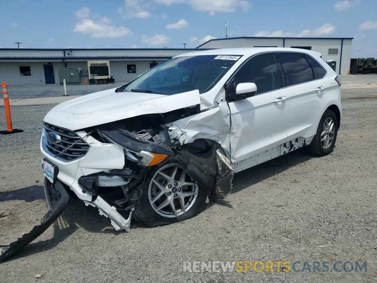1 Photograph of a damaged car 2FMPK4J96NBA30604 FORD EDGE 2022