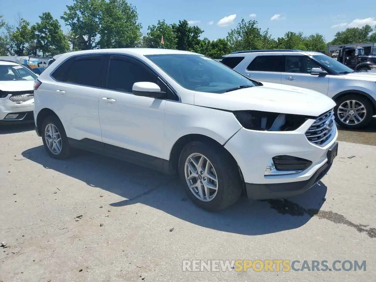 4 Фотография поврежденного автомобиля 2FMPK4J96NBA34264 FORD EDGE 2022