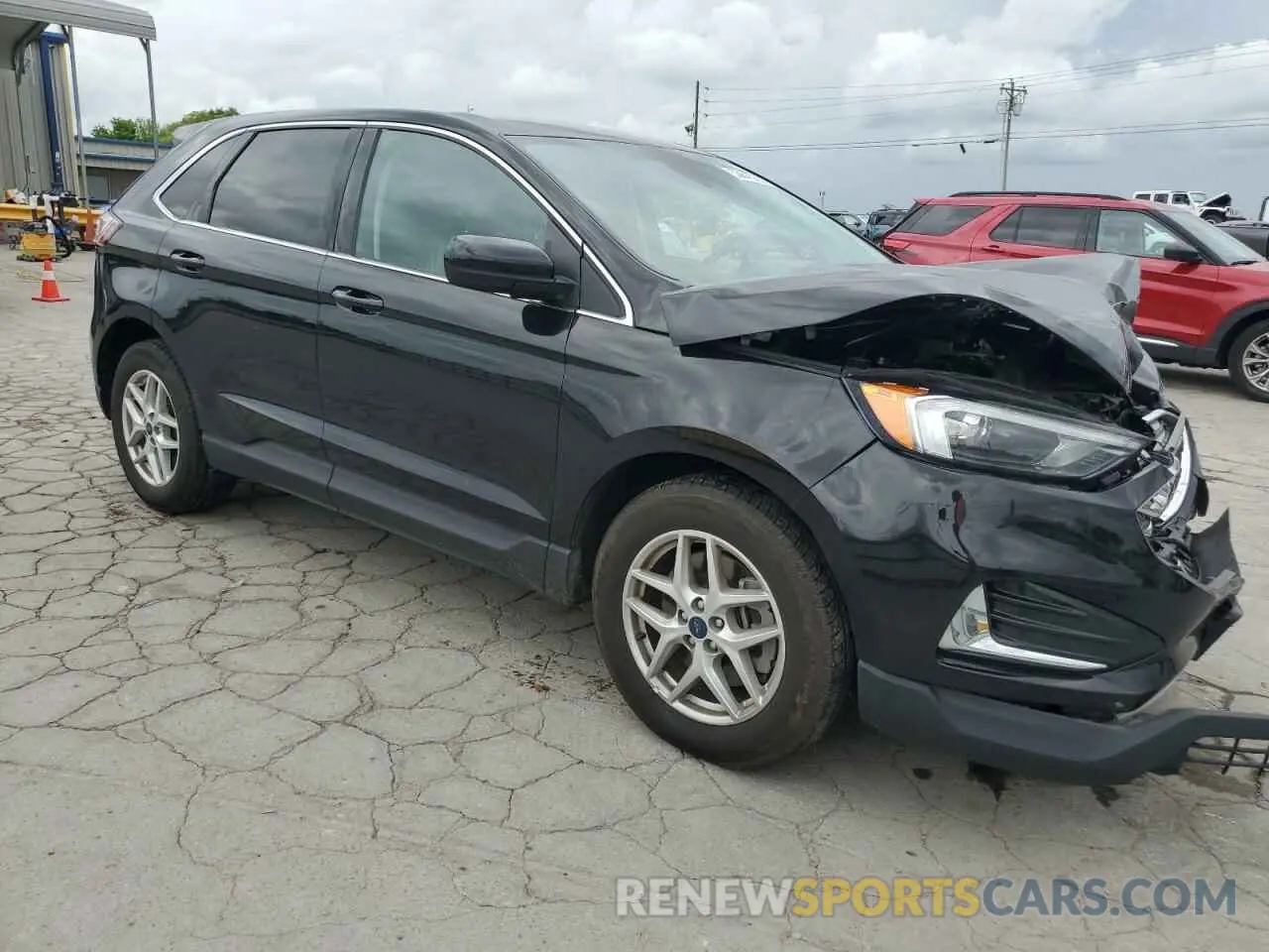 4 Photograph of a damaged car 2FMPK4J96NBA51792 FORD EDGE 2022