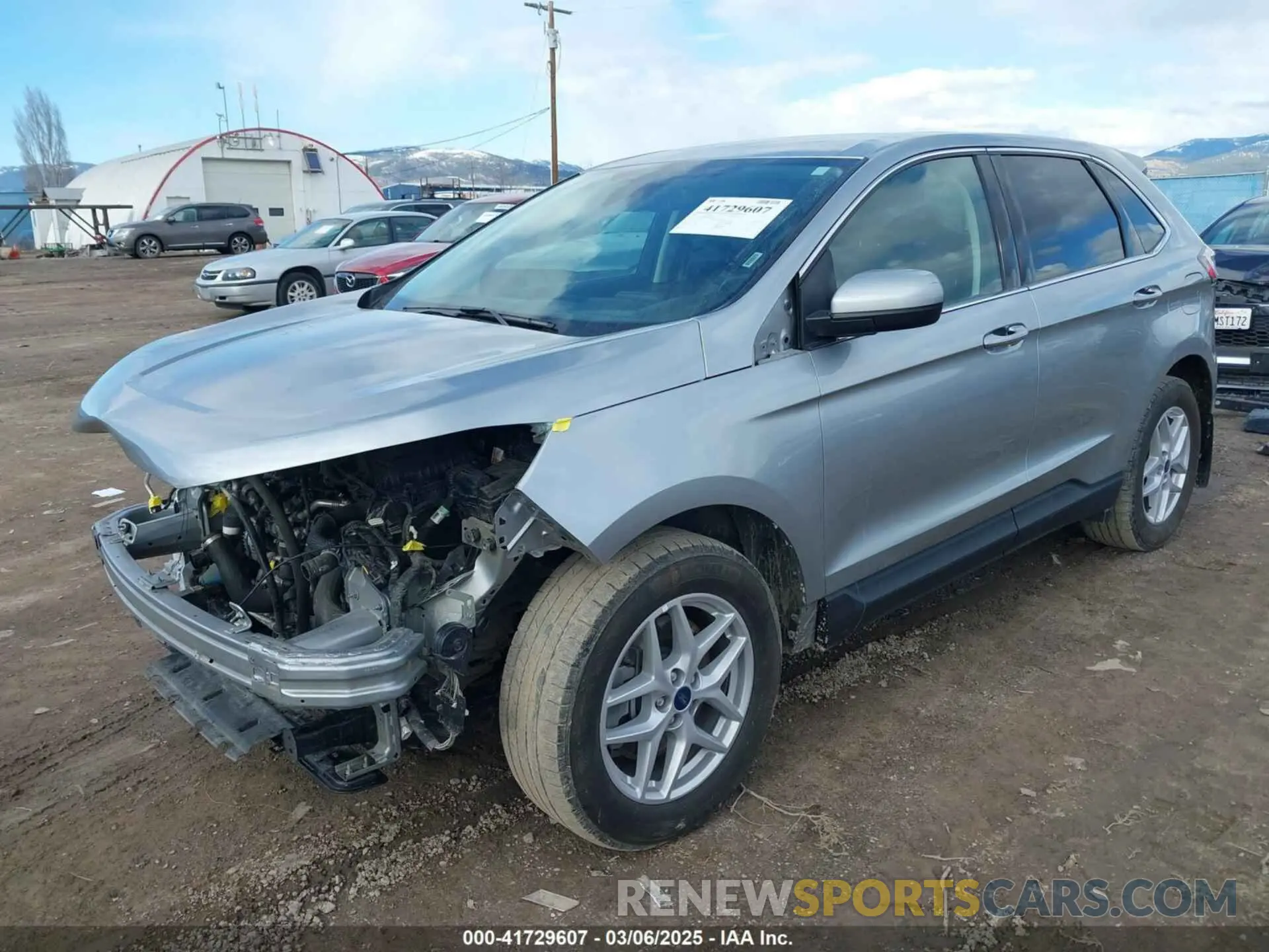 2 Фотография поврежденного автомобиля 2FMPK4J96NBA91094 FORD EDGE 2022