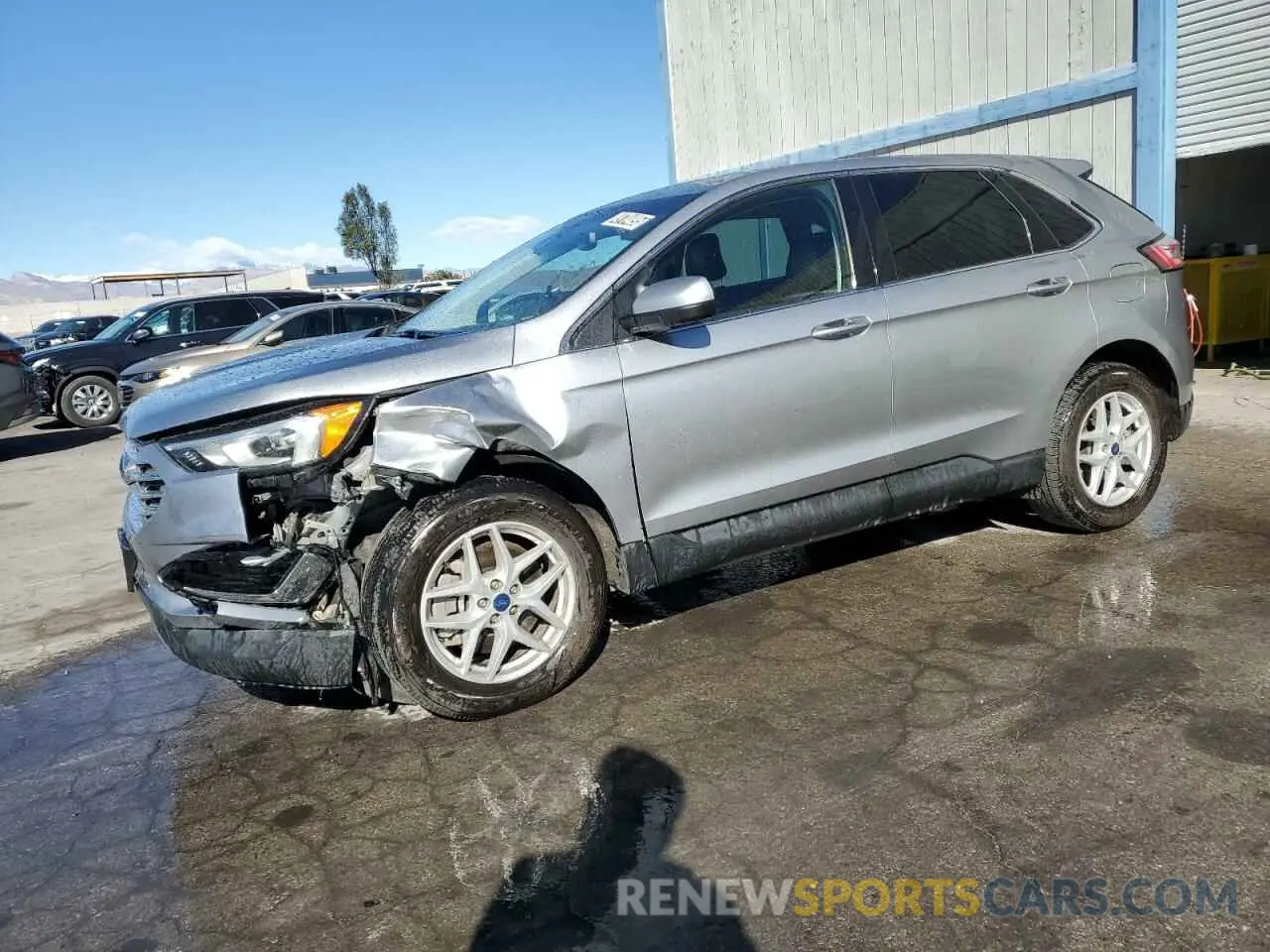 1 Photograph of a damaged car 2FMPK4J97NBA39683 FORD EDGE 2022