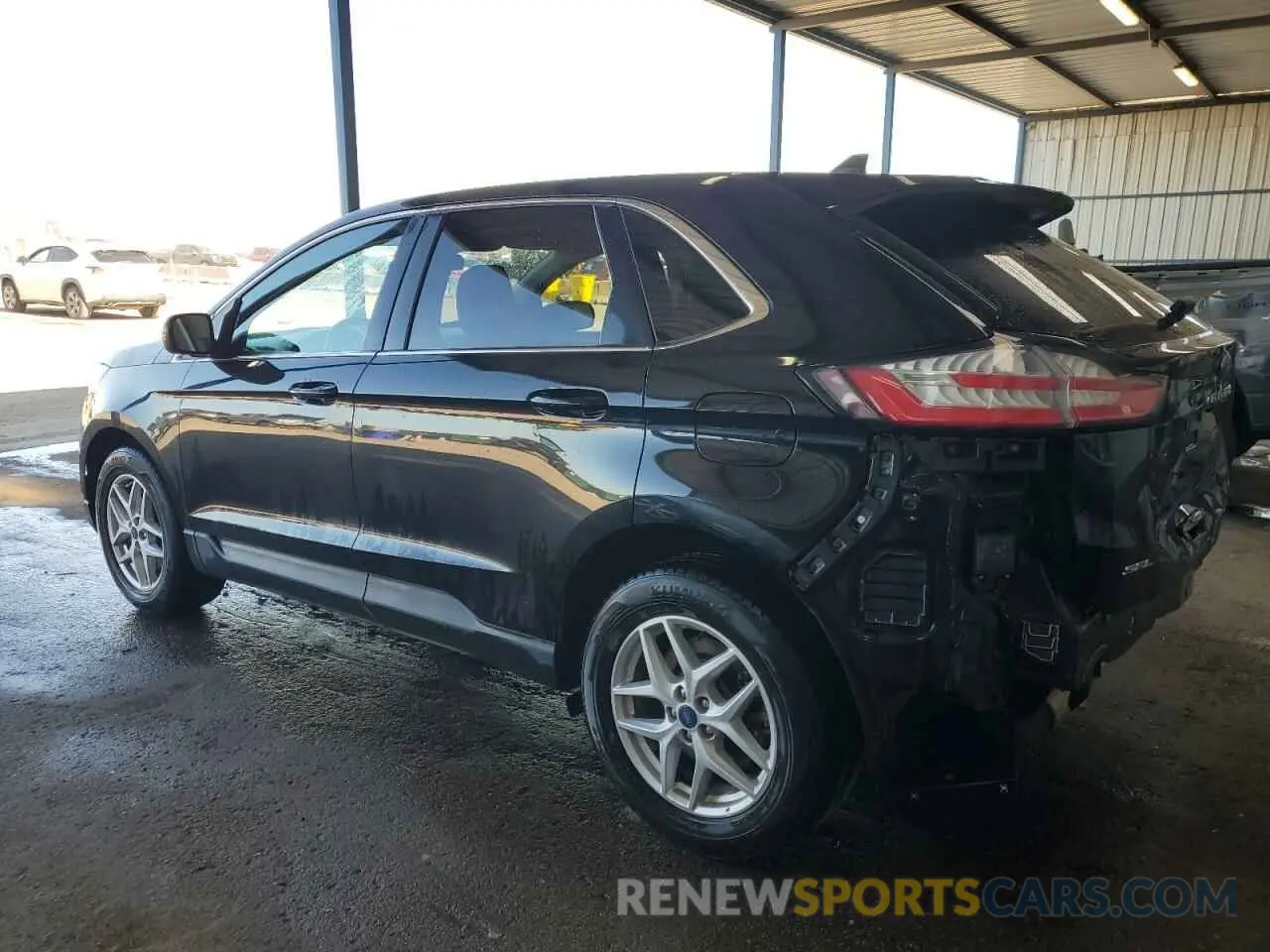 2 Фотография поврежденного автомобиля 2FMPK4J97NBB03995 FORD EDGE 2022