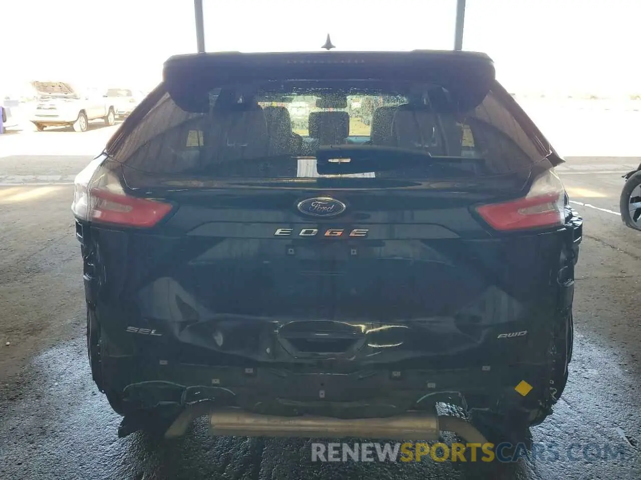6 Фотография поврежденного автомобиля 2FMPK4J97NBB03995 FORD EDGE 2022