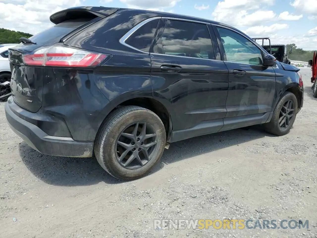3 Photograph of a damaged car 2FMPK4J98NBA30734 FORD EDGE 2022