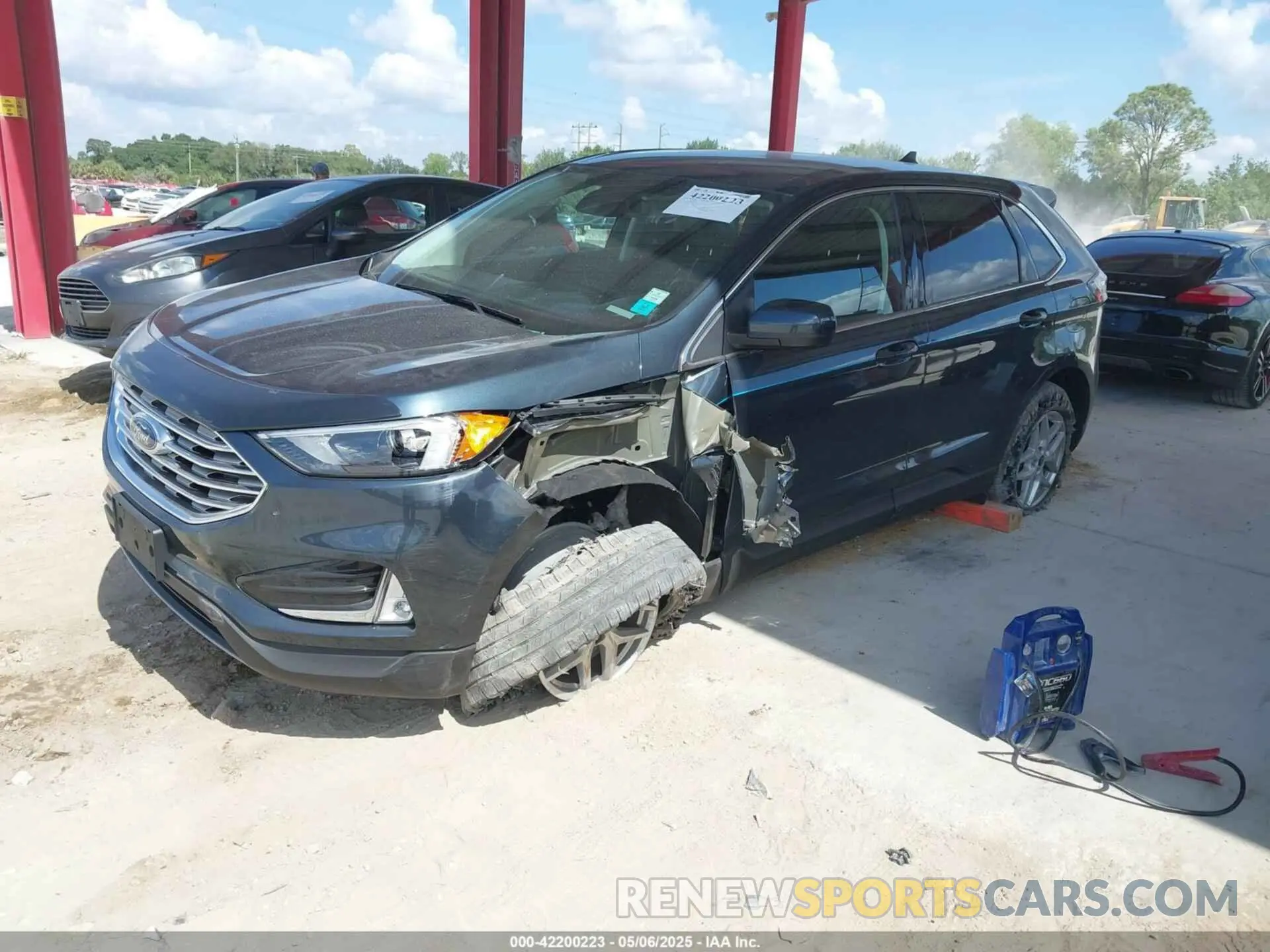6 Фотография поврежденного автомобиля 2FMPK4J98NBA72773 FORD EDGE 2022