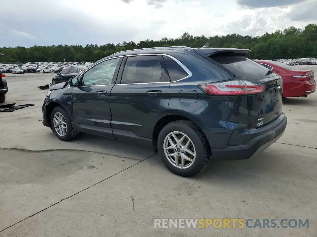 2 Фотография поврежденного автомобиля 2FMPK4J98NBA78301 FORD EDGE 2022
