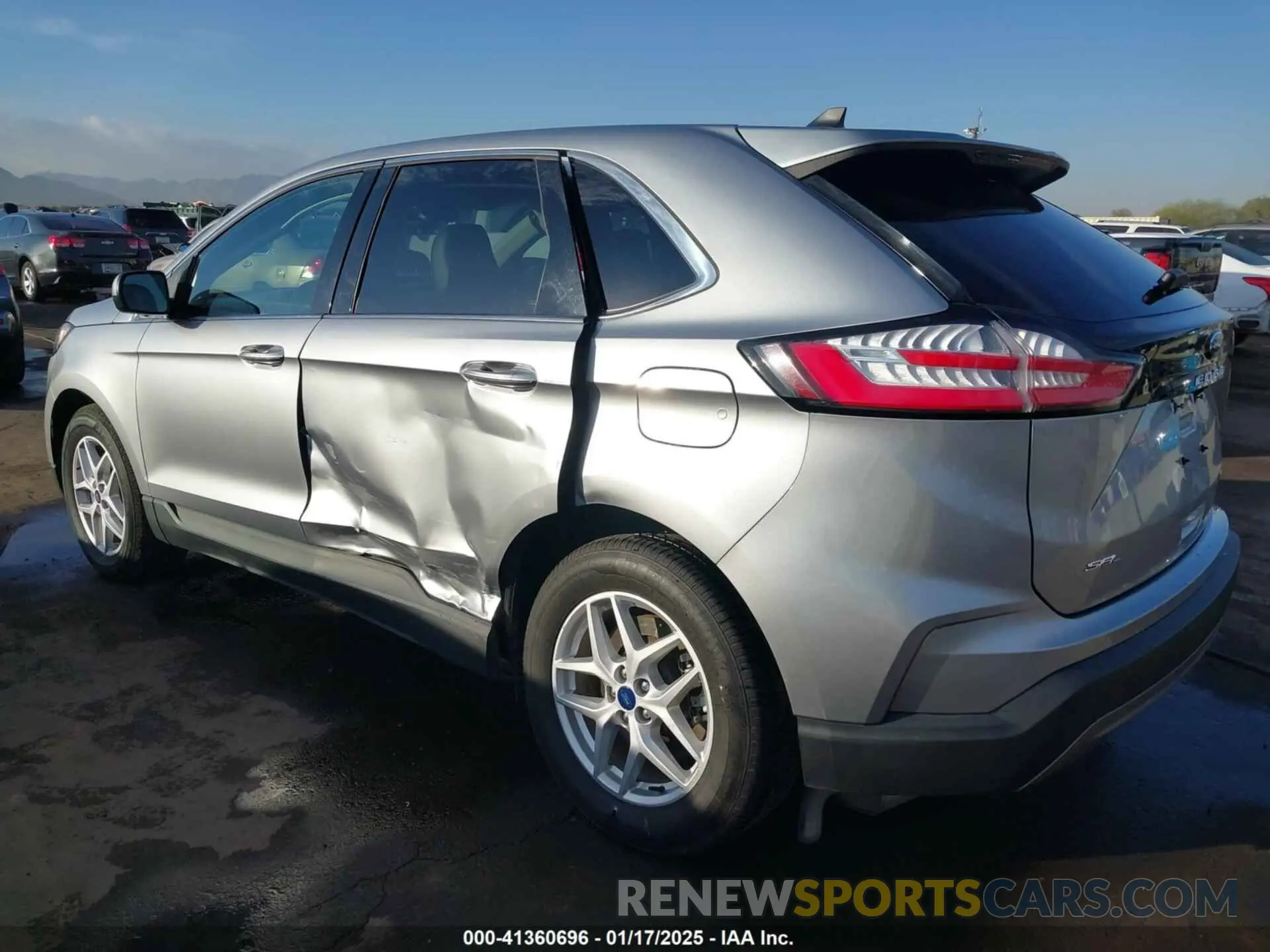 3 Photograph of a damaged car 2FMPK4J99NBA39684 FORD EDGE 2022