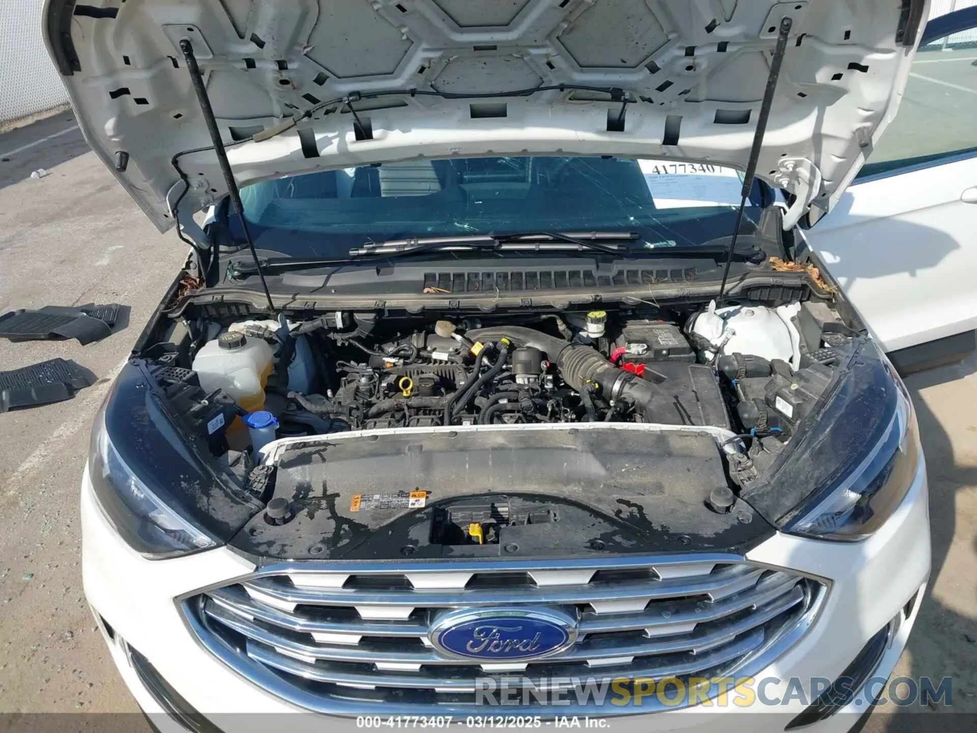 10 Photograph of a damaged car 2FMPK4J99NBA66898 FORD EDGE 2022