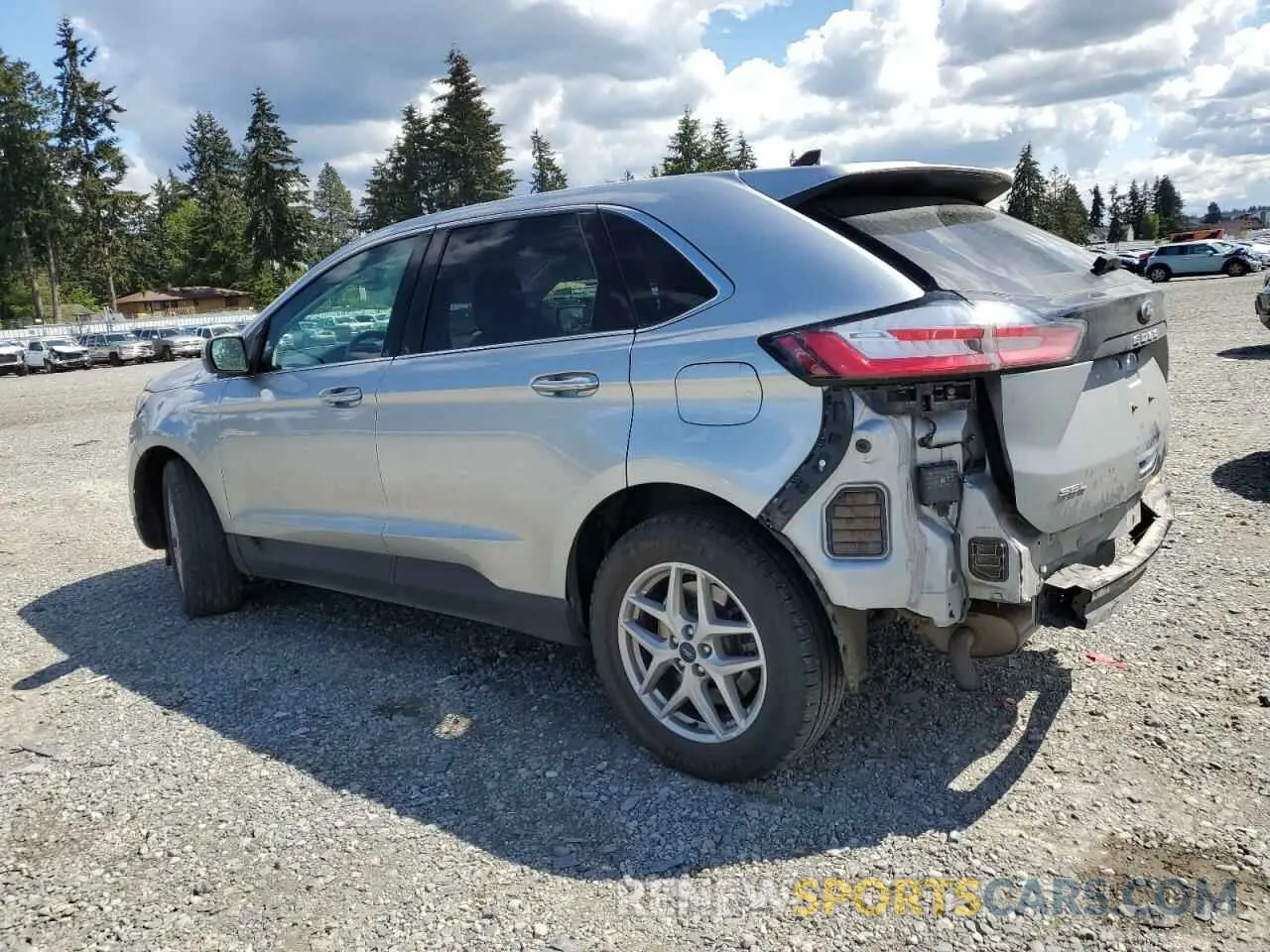 2 Photograph of a damaged car 2FMPK4J99NBA92790 FORD EDGE 2022