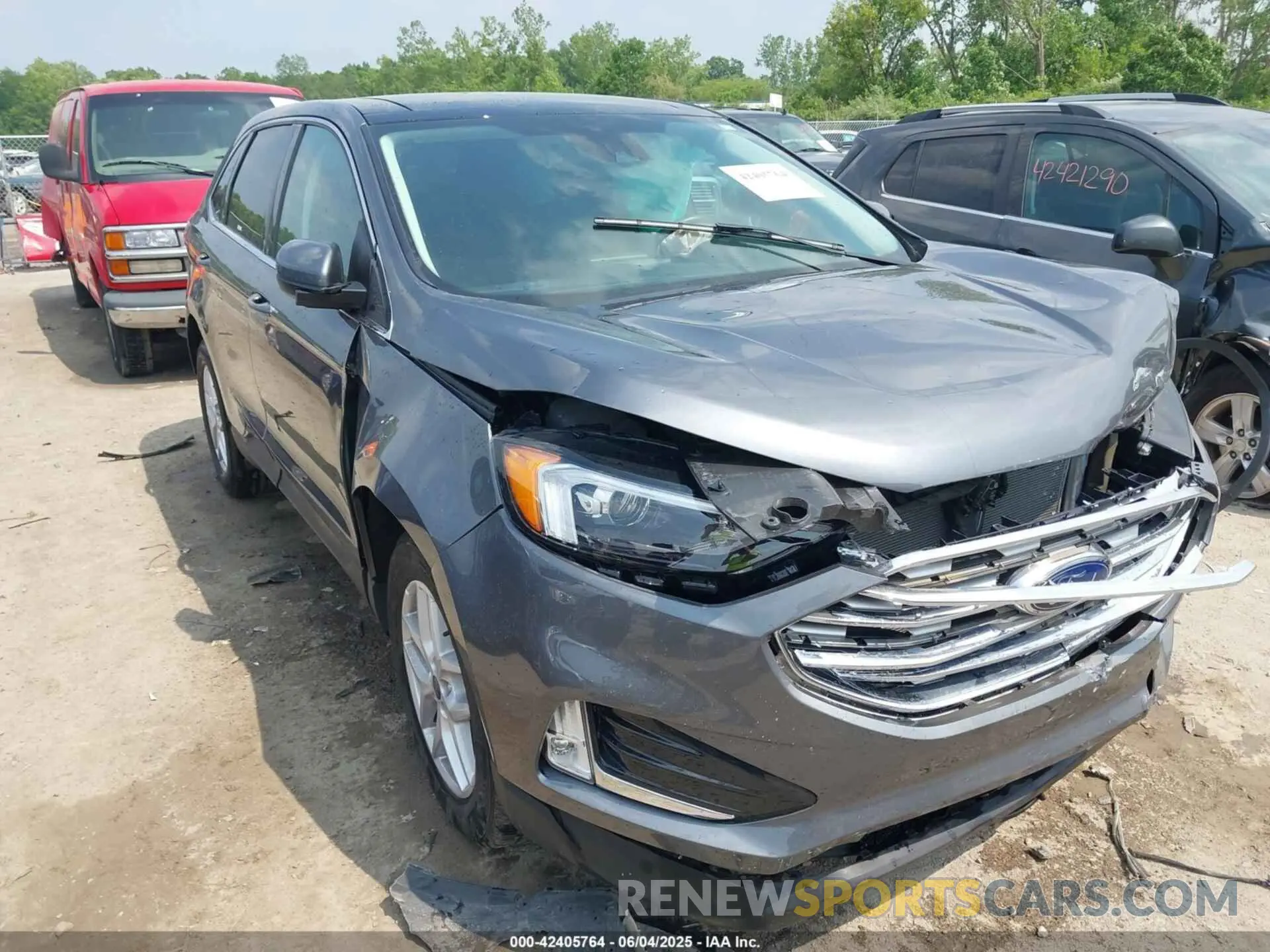 1 Photograph of a damaged car 2FMPK4J99NBB00208 FORD EDGE 2022