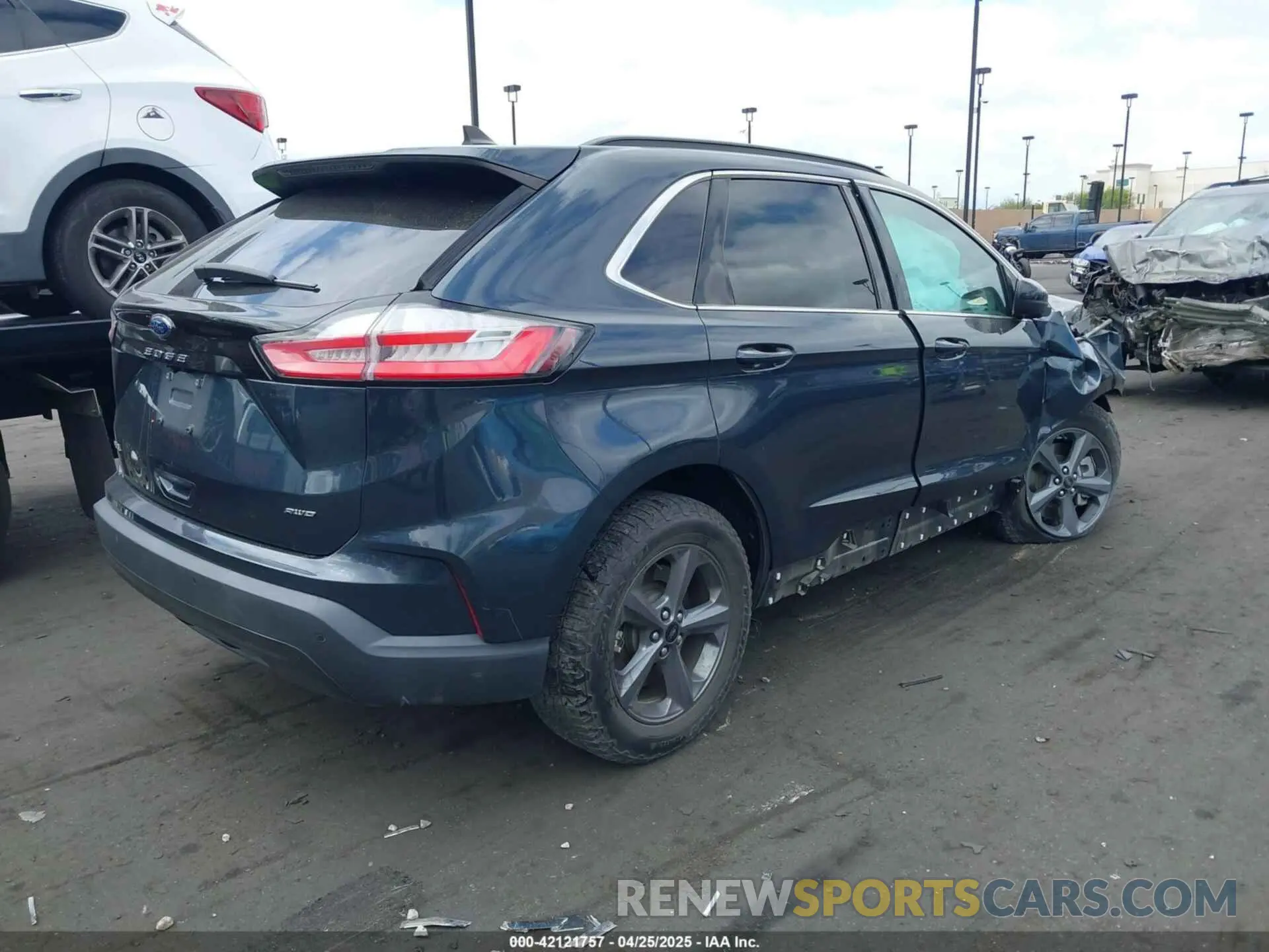 4 Фотография поврежденного автомобиля 2FMPK4J9XNBA02739 FORD EDGE 2022