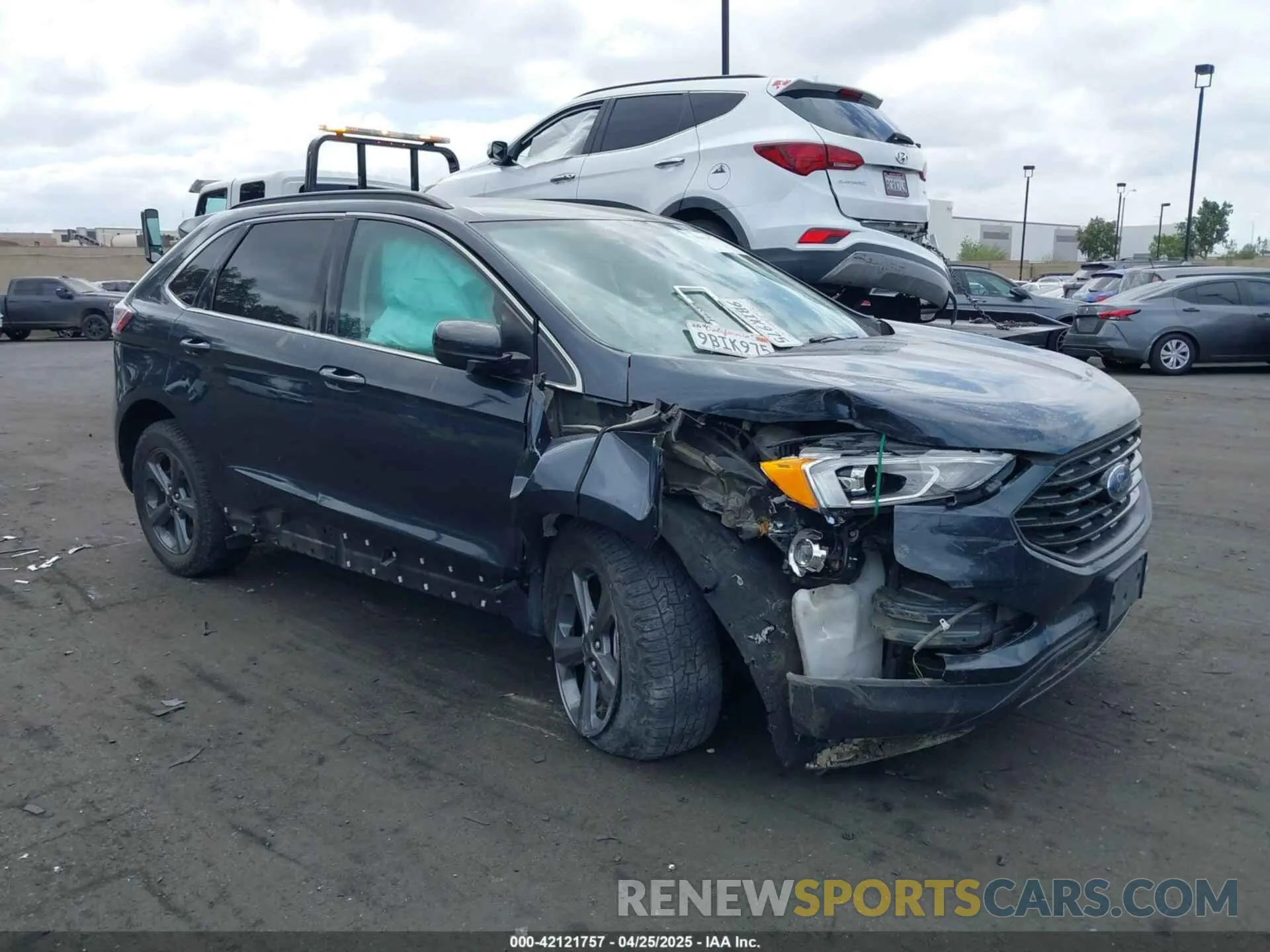 6 Фотография поврежденного автомобиля 2FMPK4J9XNBA02739 FORD EDGE 2022