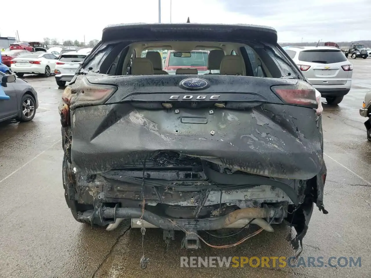 6 Фотография поврежденного автомобиля 2FMPK4J9XNBA60950 FORD EDGE 2022
